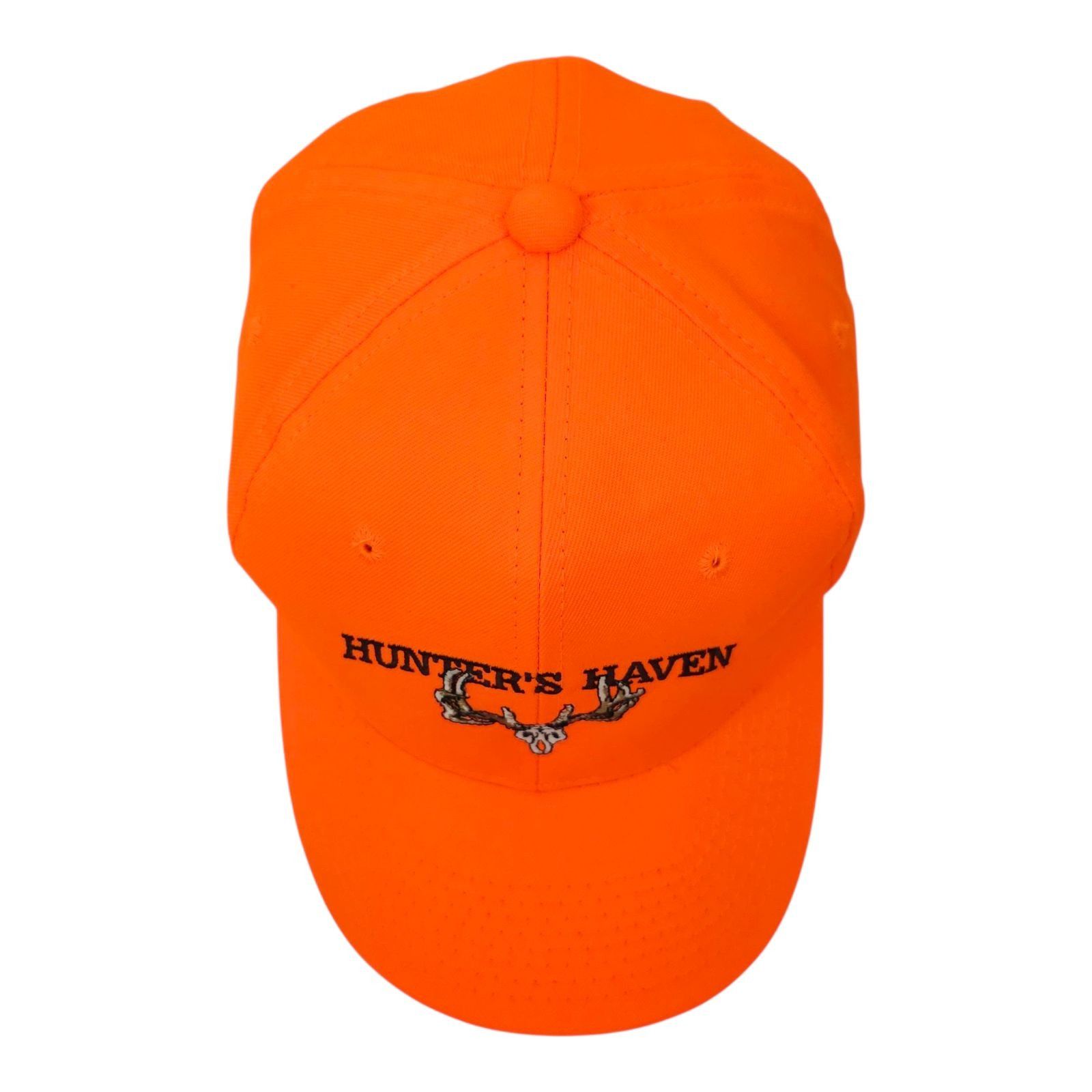 Other Hunters Haven Blaze Orange Snapback Cap Trucker Baseball Hat Size ONE SIZE - 6 Thumbnail