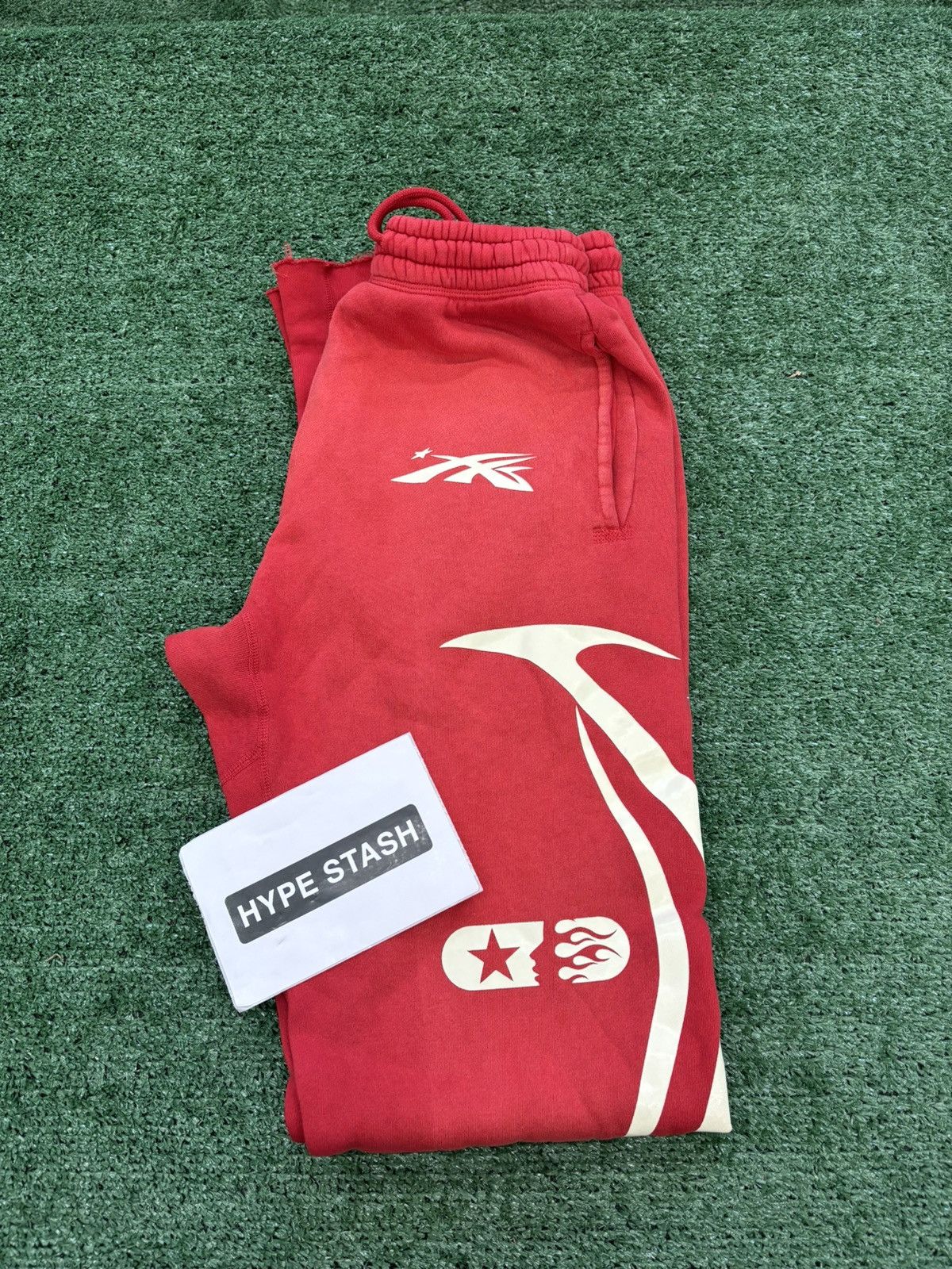 HELLSTAR Hellstar Red Sports Sweats Size US 37 - 1 Thumbnail
