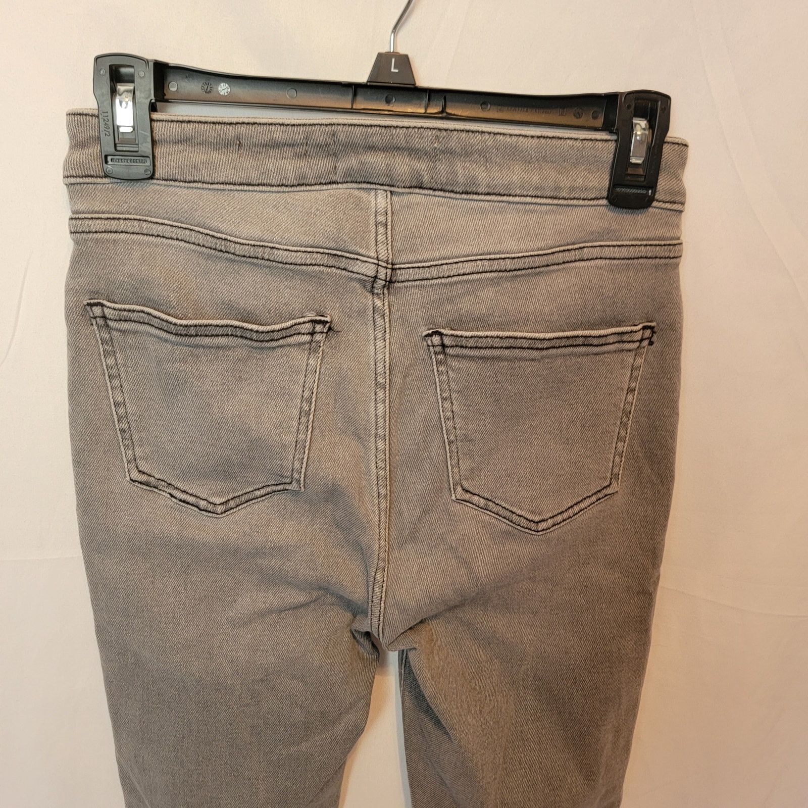 New Look New Look Washed Grey High Waisted Skinny Jeans Size 4 Size 27" / US 4 / IT 40 - 8 Thumbnail
