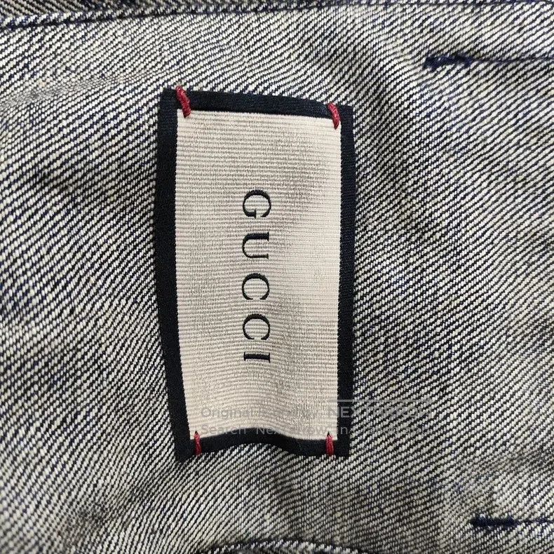 Gucci Gucci Denim full-printed old flower jacket Size US S / EU 44-46 / 1 - 3 Thumbnail