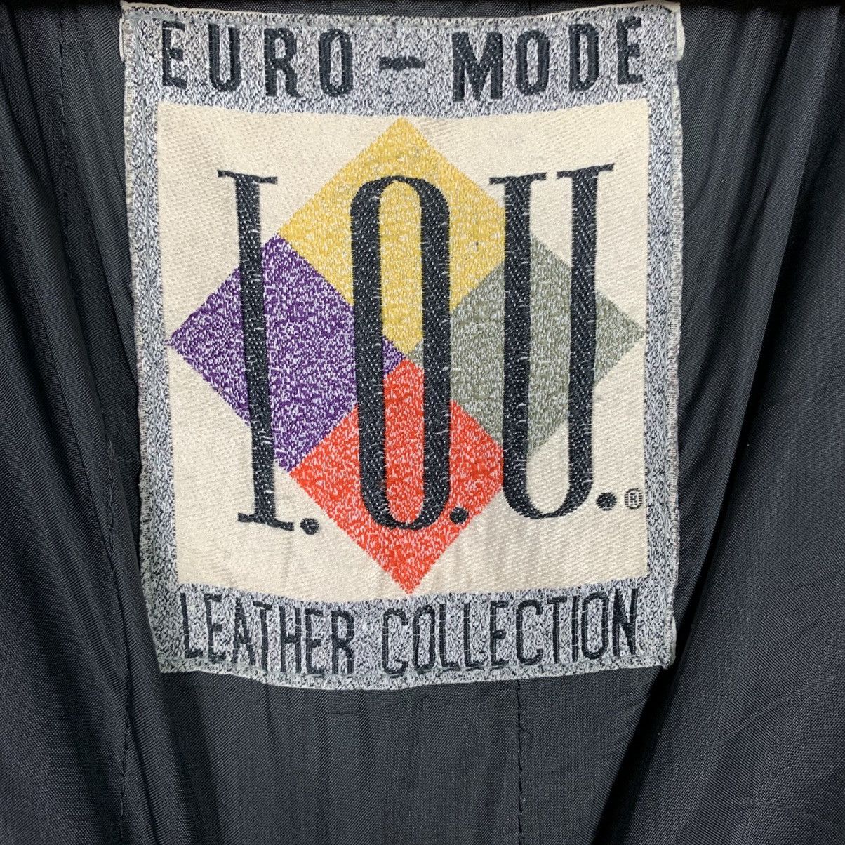 Other Euro Mode IOU Leather Jacket Size US M / EU 48-50 / 2 - 15 Thumbnail