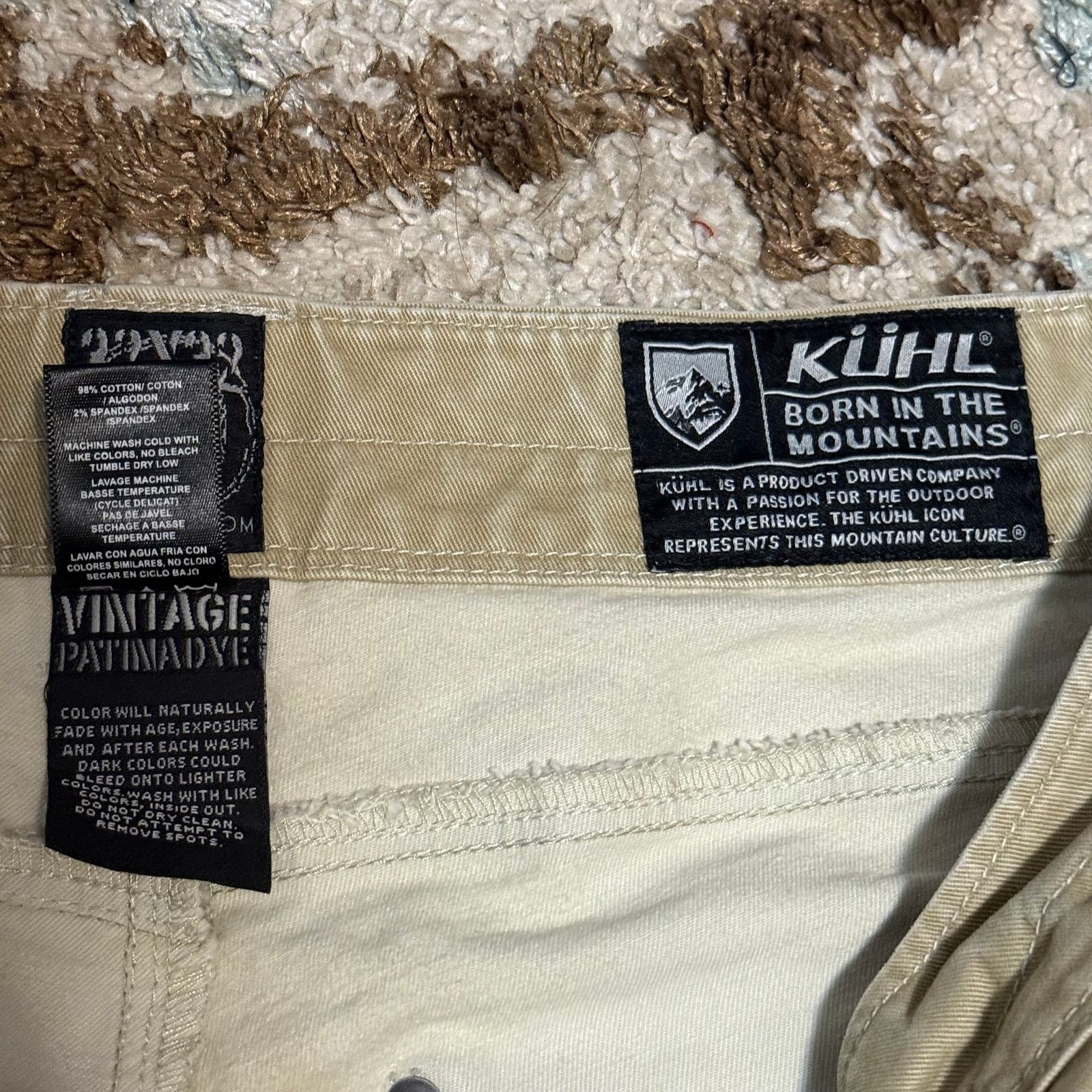 Kuhl Kuhl Rydr Lean Vintage Patina Dye Hiking Pants Size 32x28 Size US 32 / EU 48 - 8 Thumbnail