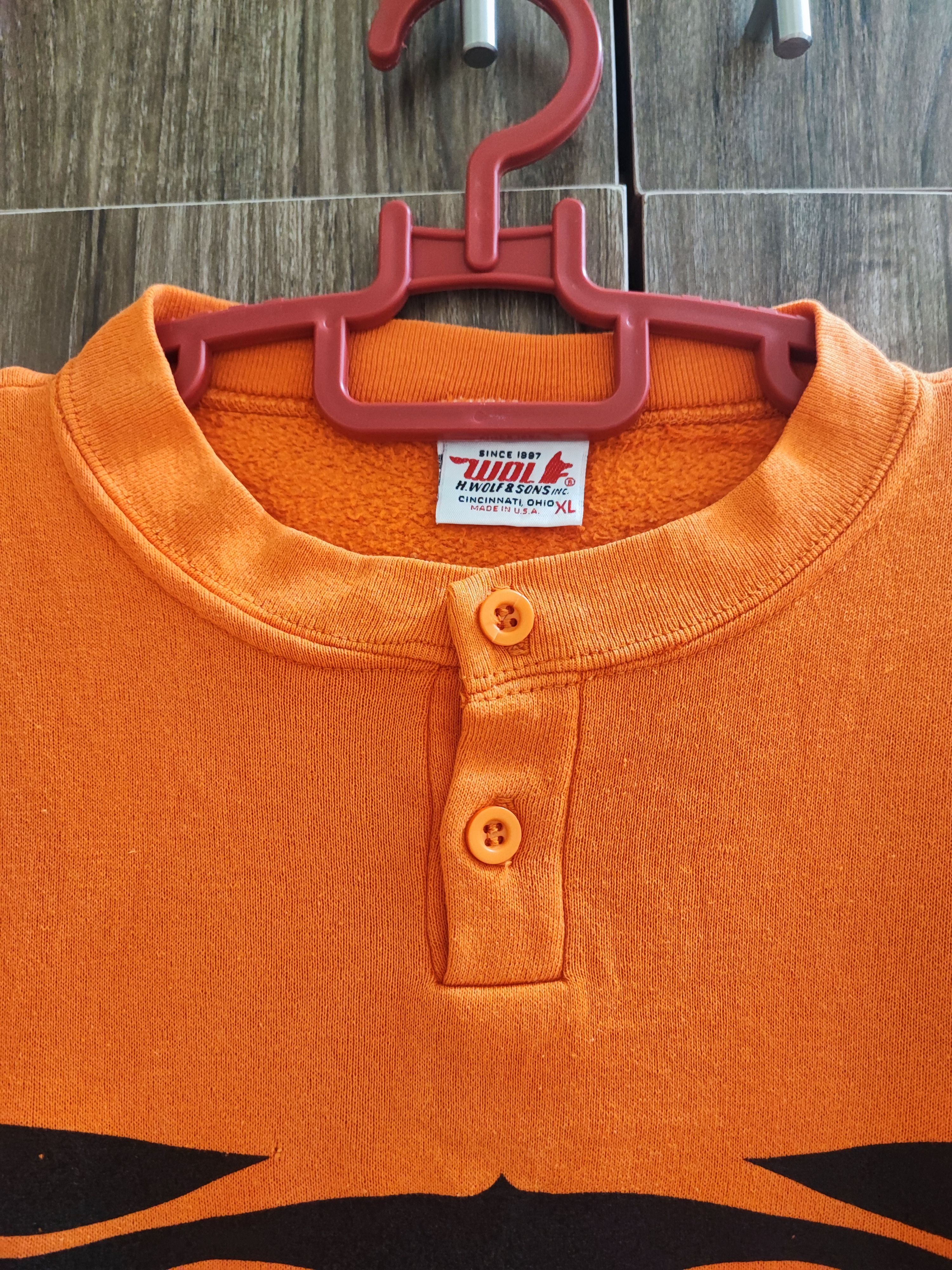 NFL × Vintage Very rare!! Vintage Bengals "Who Dey?" Spellout Sweatshirt Size US XL / EU 56 / 4 - 4 Thumbnail