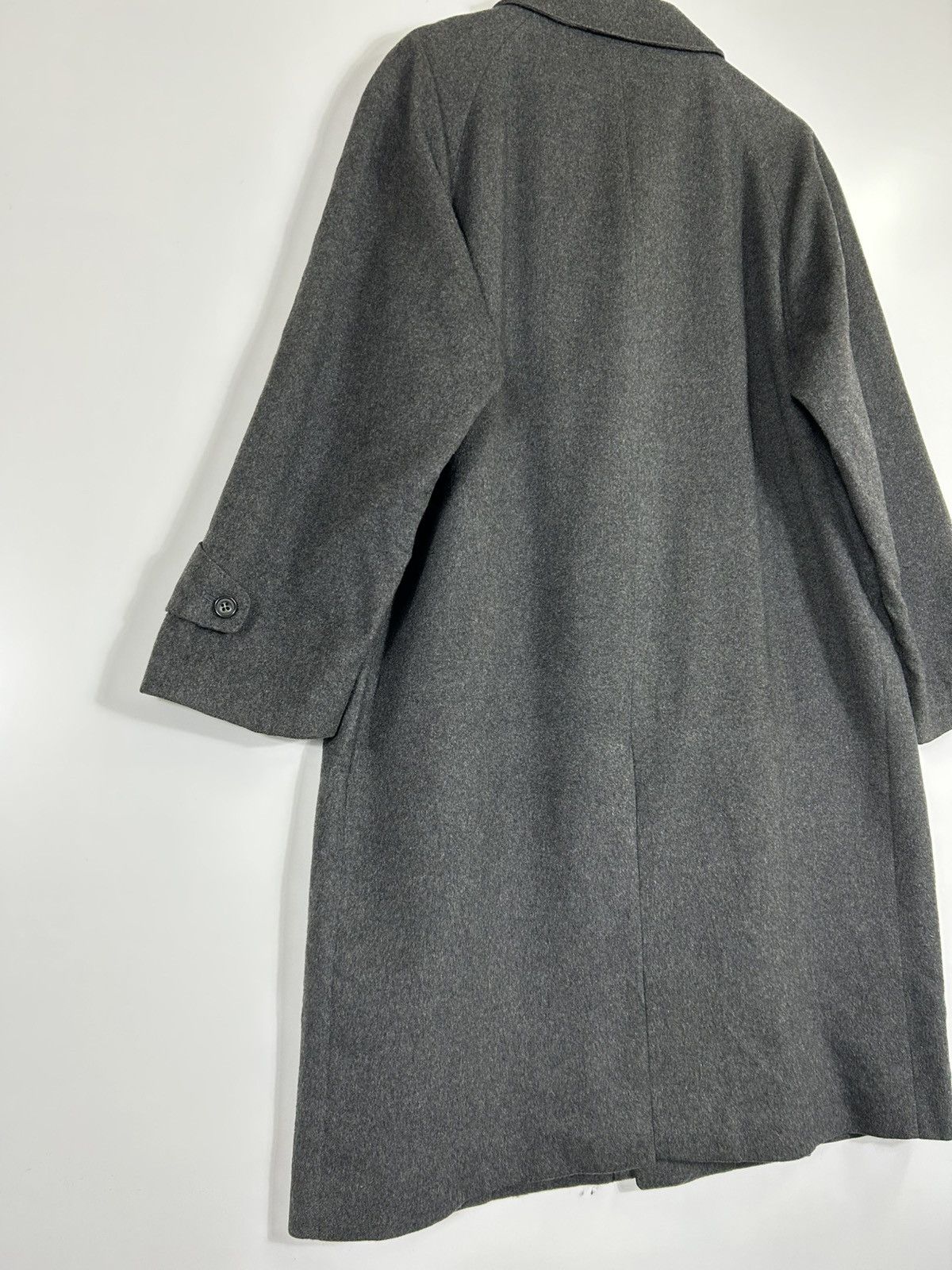 Extreme Cashmere × Japanese Brand × Vintage ⚡️Vintage Emil Klein Cashmere Button Long Coat Size US L / EU 52-54 / 3 - 14 Thumbnail