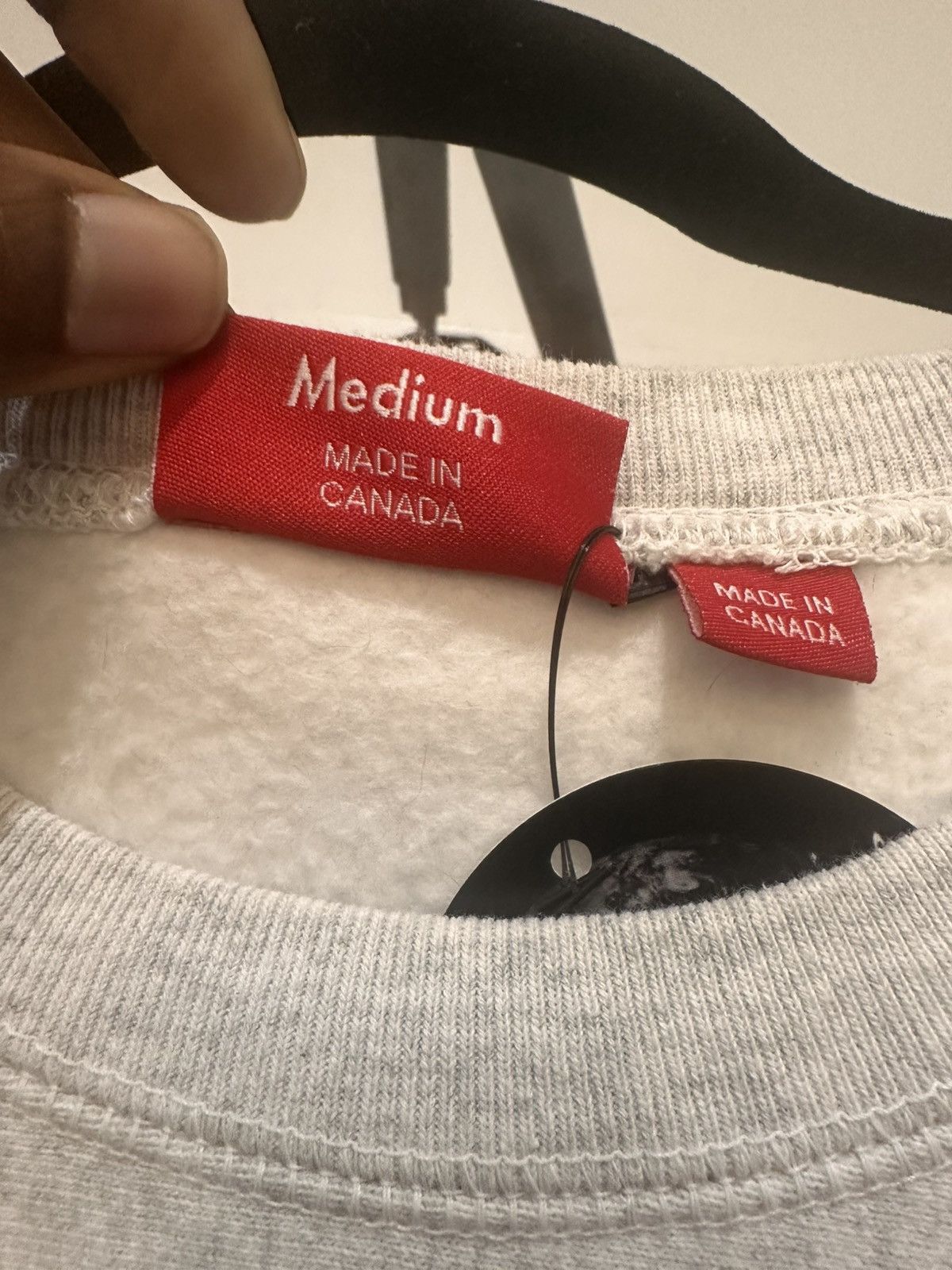 Supreme Supreme Ash Box long Crewneck Size US M / EU 48-50 / 2 - 5 Thumbnail
