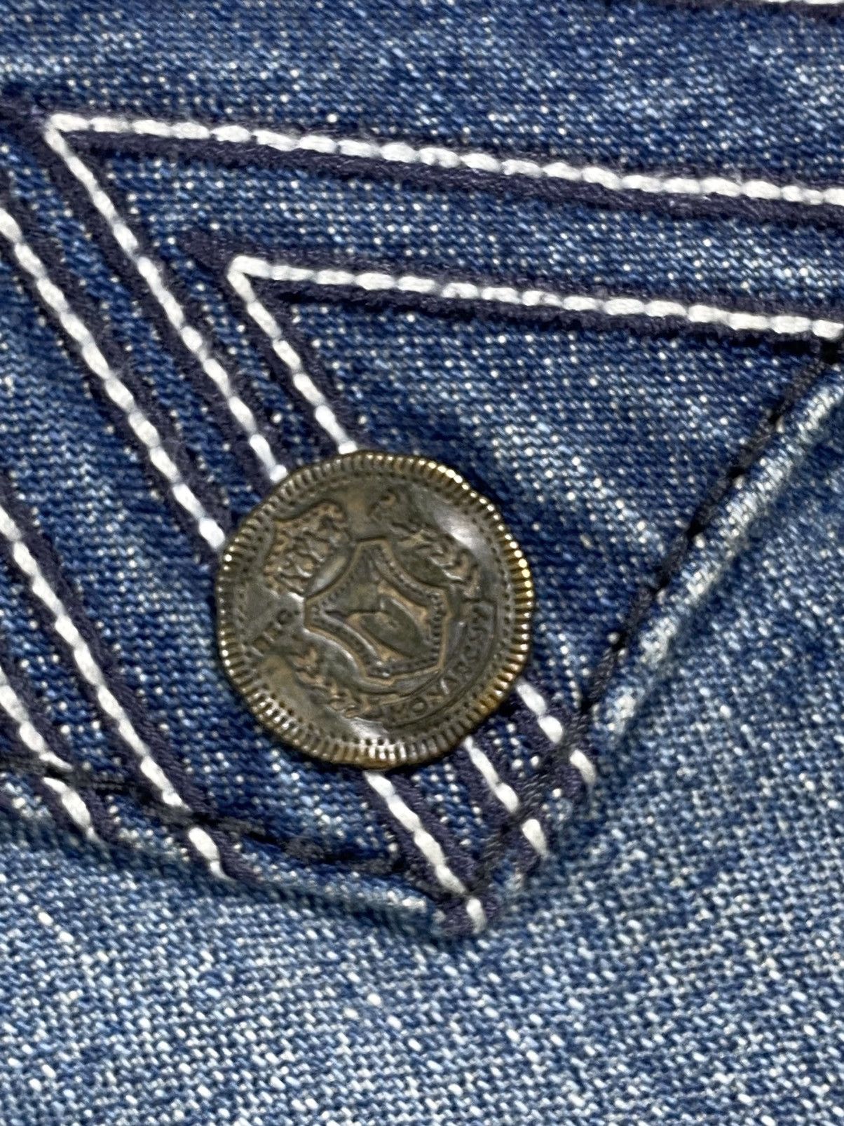 Hysteric Glamour × PPFM Extremely Patina Look Denim By Monarchy Jeans Size US 34 / EU 50 - 9 Thumbnail