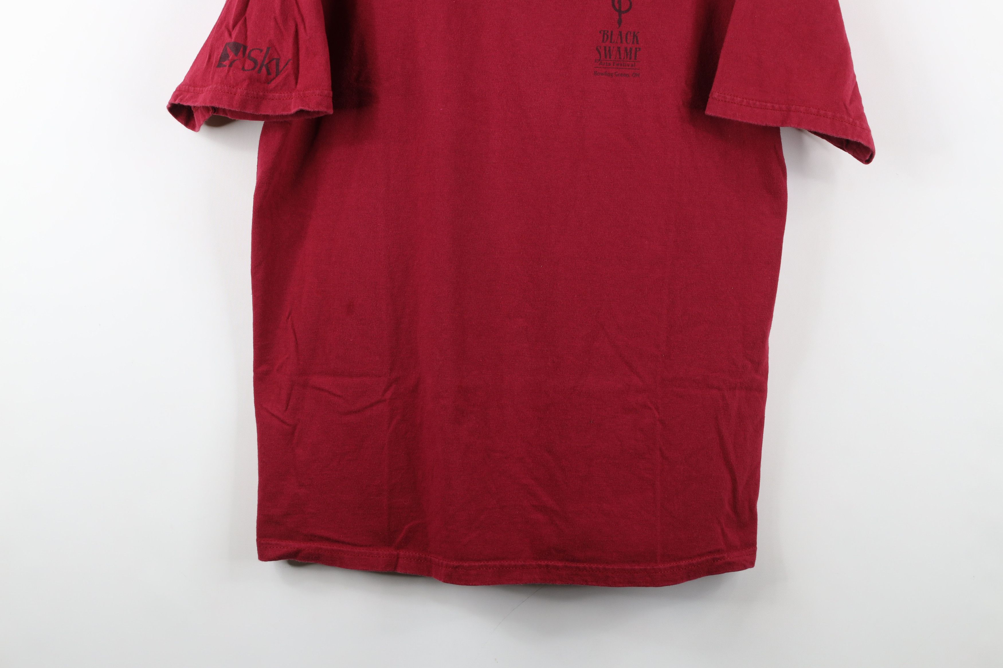 Vintage Vintage Y2K 2003 Swamp Arts Festival Lizard Gecko T-Shirt Size US L / EU 52-54 / 3 - 3 Thumbnail
