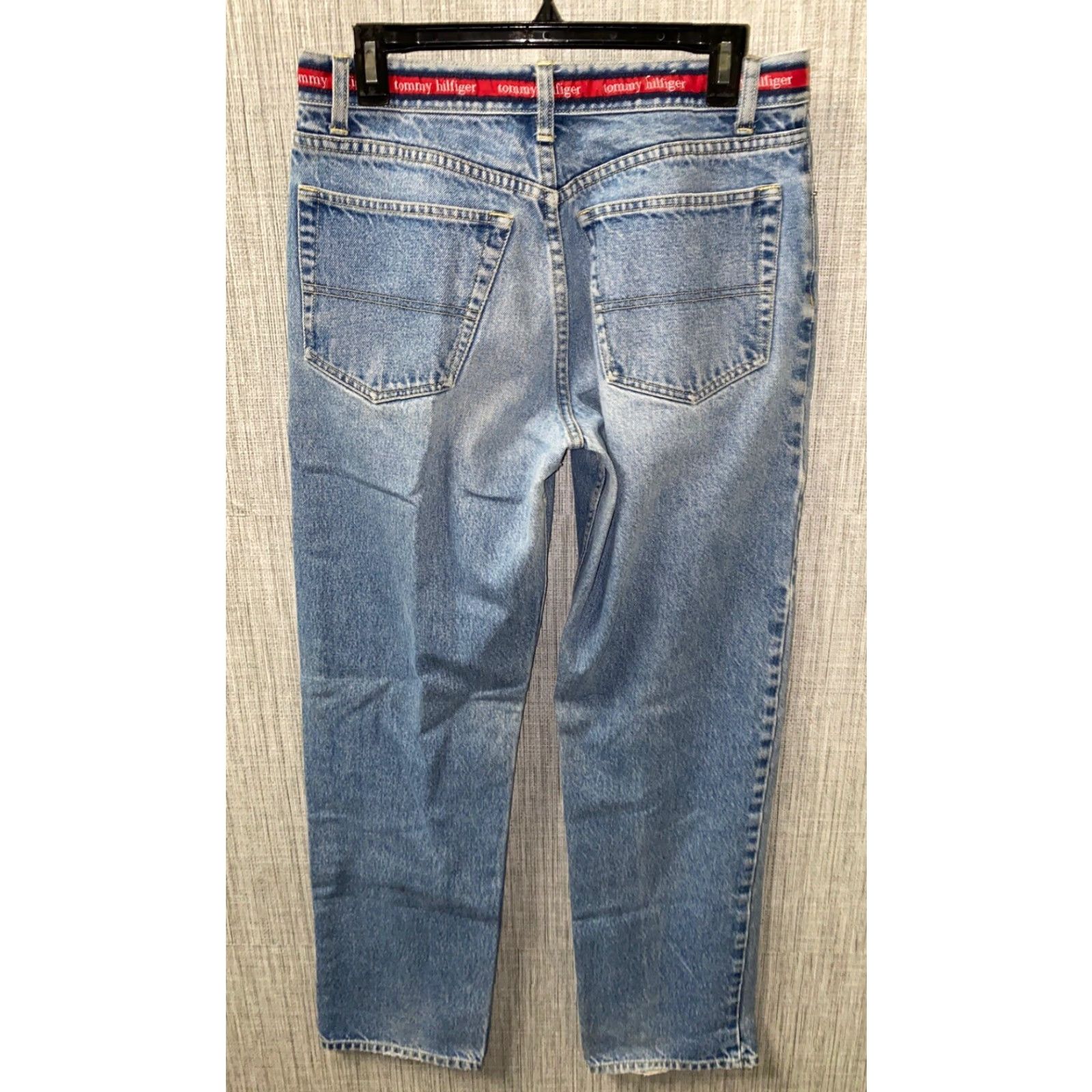 Tommy Hilfiger VINTAGE Tommy Hilfiger Jeans Womens Denim Zip Fly Jeans Size 7 Blue Size 28" / US 6 / IT 42 - 4 Thumbnail
