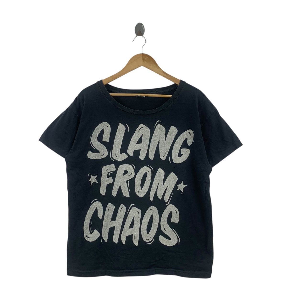 Vintage Vintage RNA INC ALTERNATIVE Slang From Chaos Tee Shirt Top Size XL / US 12-14 / IT 48-50 - 3 Thumbnail