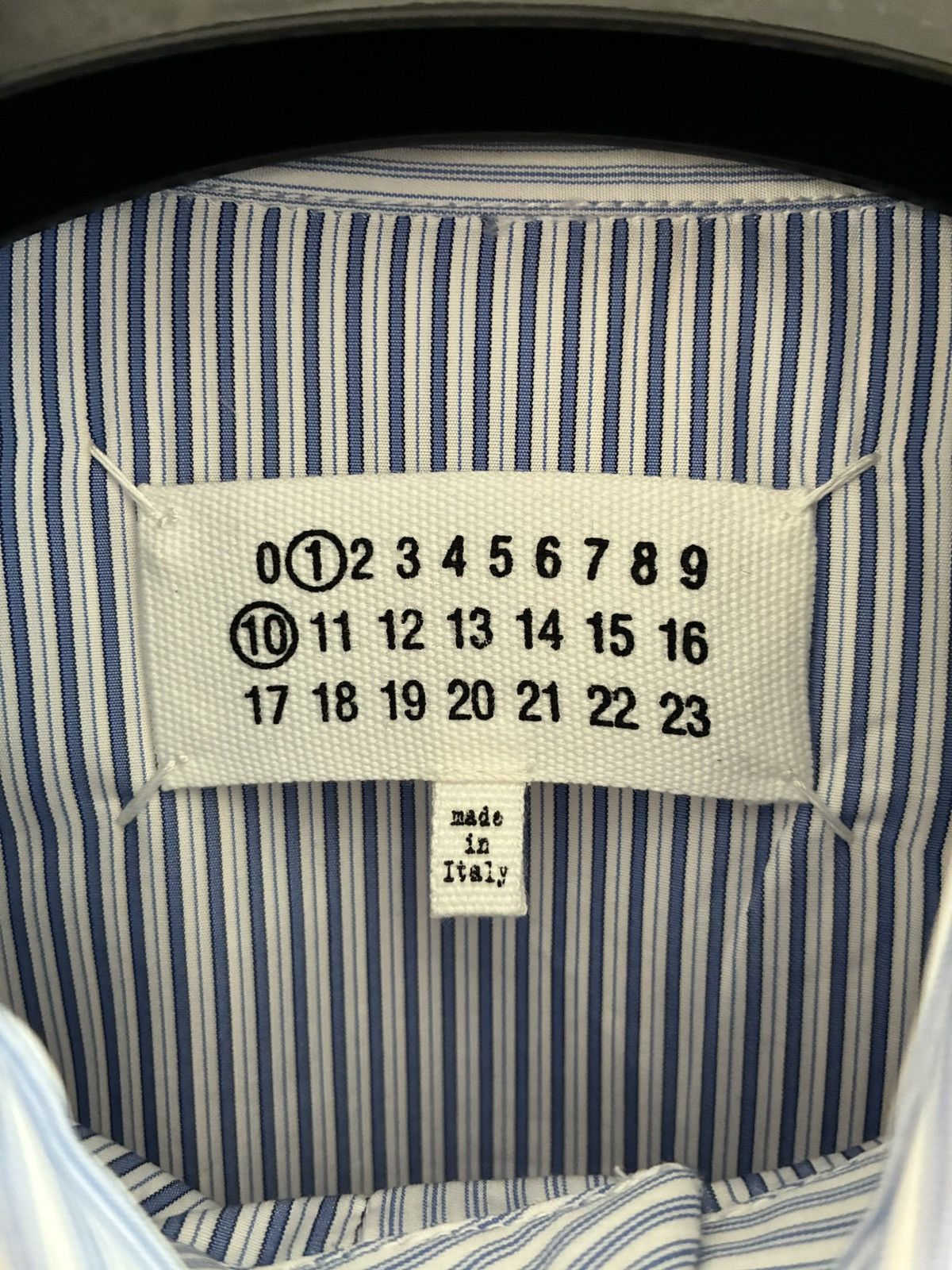 Maison Margiela Maison Margiela Patchwork striped Yoke shirt Size US L / EU 52-54 / 3 - 6 Thumbnail