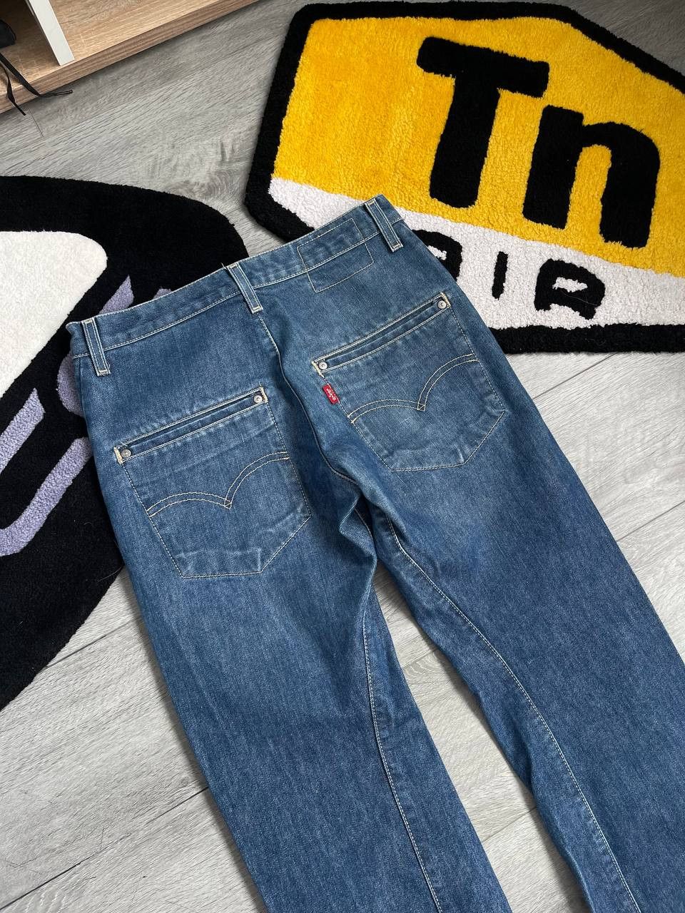 Levi's × Streetwear × Vintage vintage rare levis made in usa blue denim jeans Size US 30 / EU 46 - 3 Thumbnail