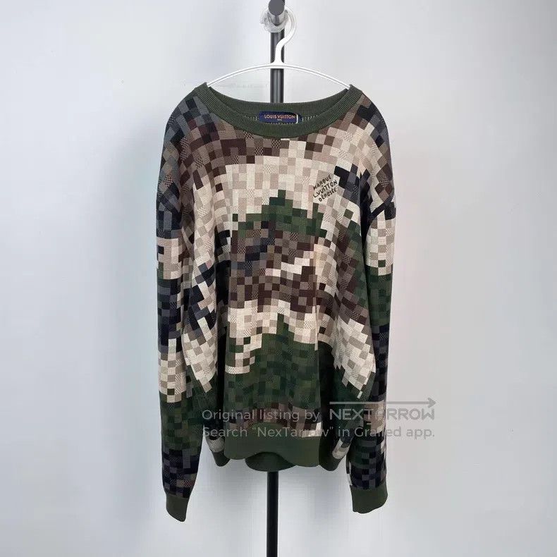 Louis Vuitton Louis Vuitton Fei-Dong camouflage checkerboard-studded mon Size US XXL / EU 58 / 5 - 1 Thumbnail