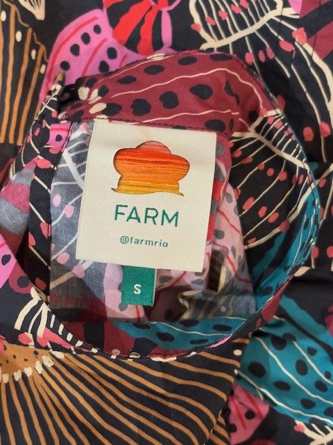 Farm Rio Mock Neck Long-Sleeve Shell Blouse Size S / US 4 / IT 40 - 9 Thumbnail