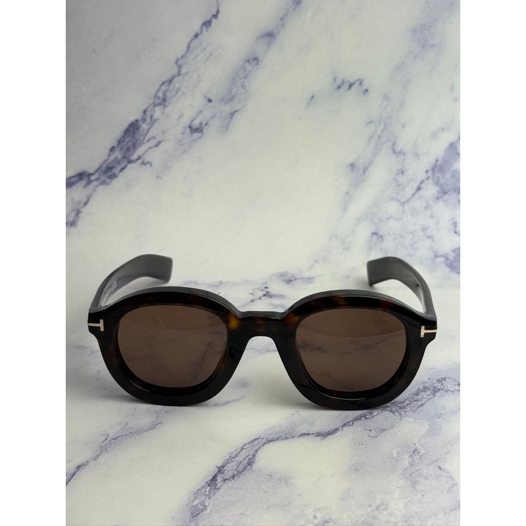 Tom Ford NEW Tom Ford FT1100 Raffa Sunglasses in Havana Brown Size ONE SIZE - 4 Thumbnail