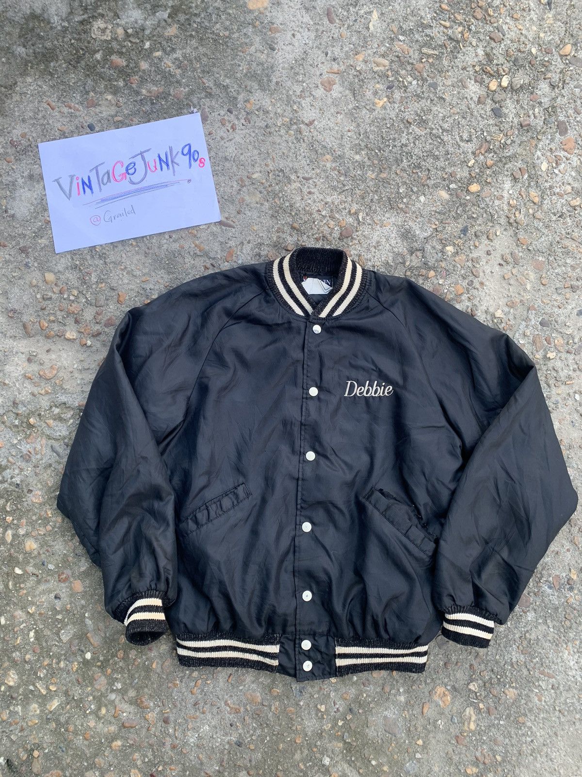 Vintage Vintage 90’s Butwin Varsity jacket Size US M / EU 48-50 / 2 - 2 Thumbnail