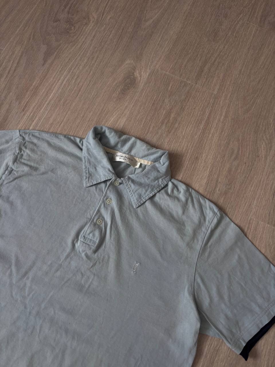 Yves Saint Laurent Vintage Ysl polo shirt 90s Size US L / EU 52-54 / 3 - 2 Thumbnail