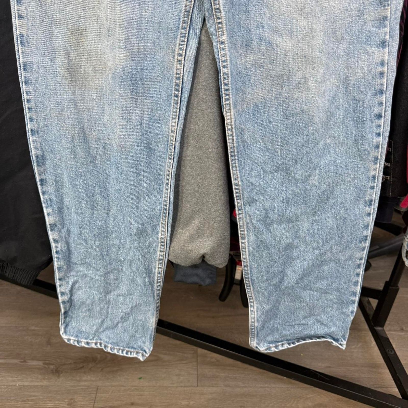 Levi's Vintage 1996 Levis 550 With Perfect Fade And Great Wear Size US 36 / EU 52 - 7 Thumbnail