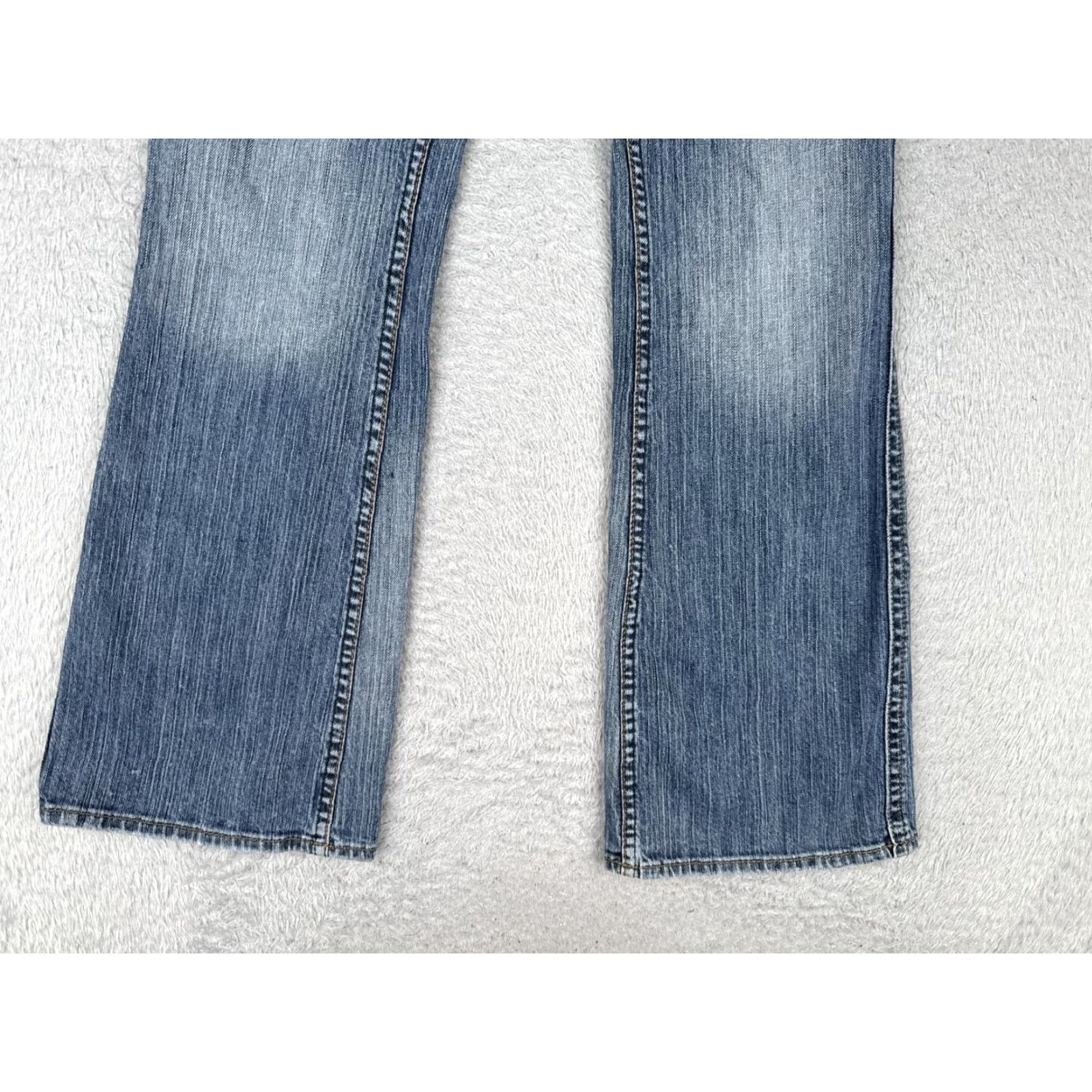 Silver Jeans Co. Silver Jeans Frances Womens Bootcut Jeans 30x31 Blue Wash Flare Stretch Denim Size 30" / US 8 / IT 44 - 2 Thumbnail