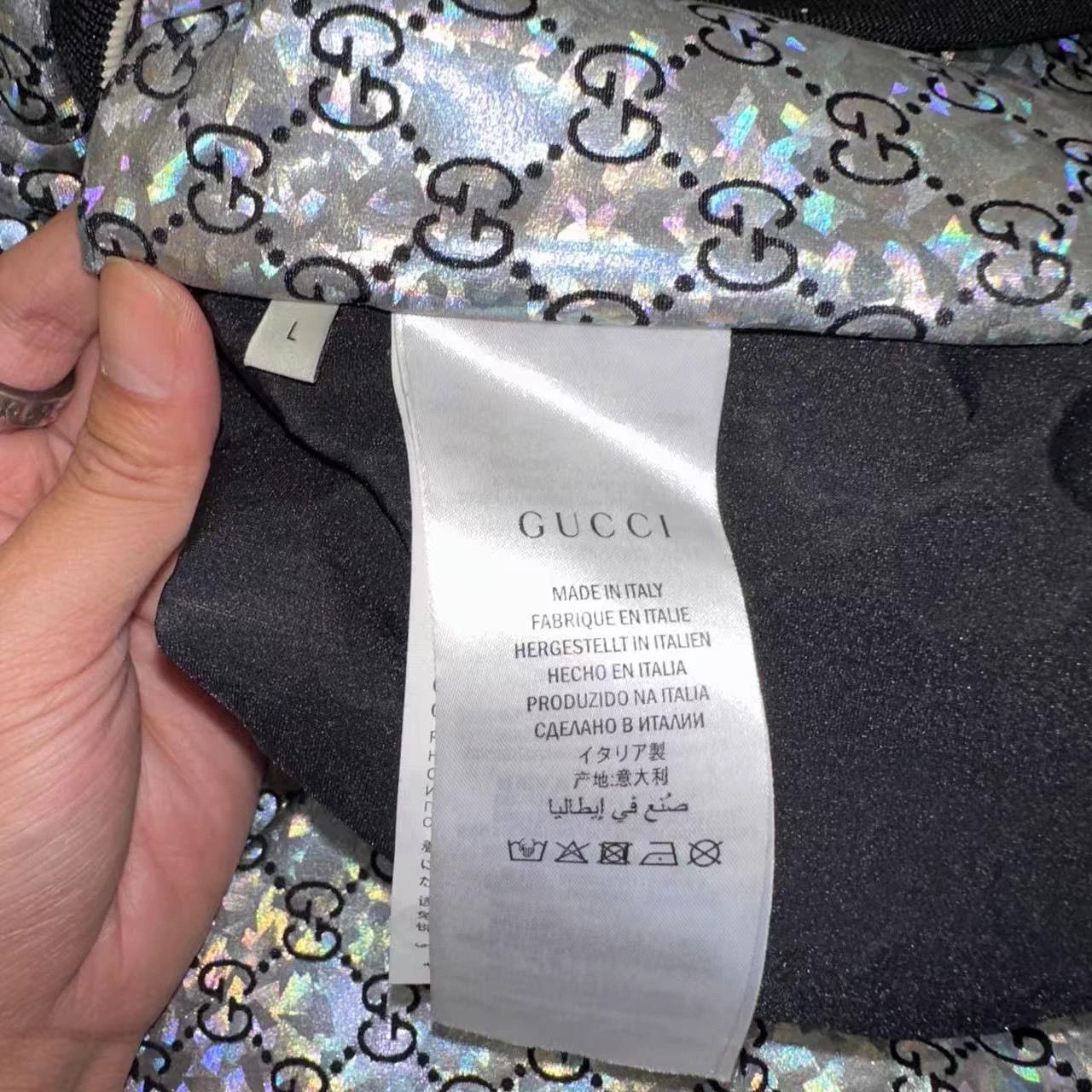 Gucci Gucci Silver Double G Side Jacket L Size US L / EU 52-54 / 3 - 6 Thumbnail