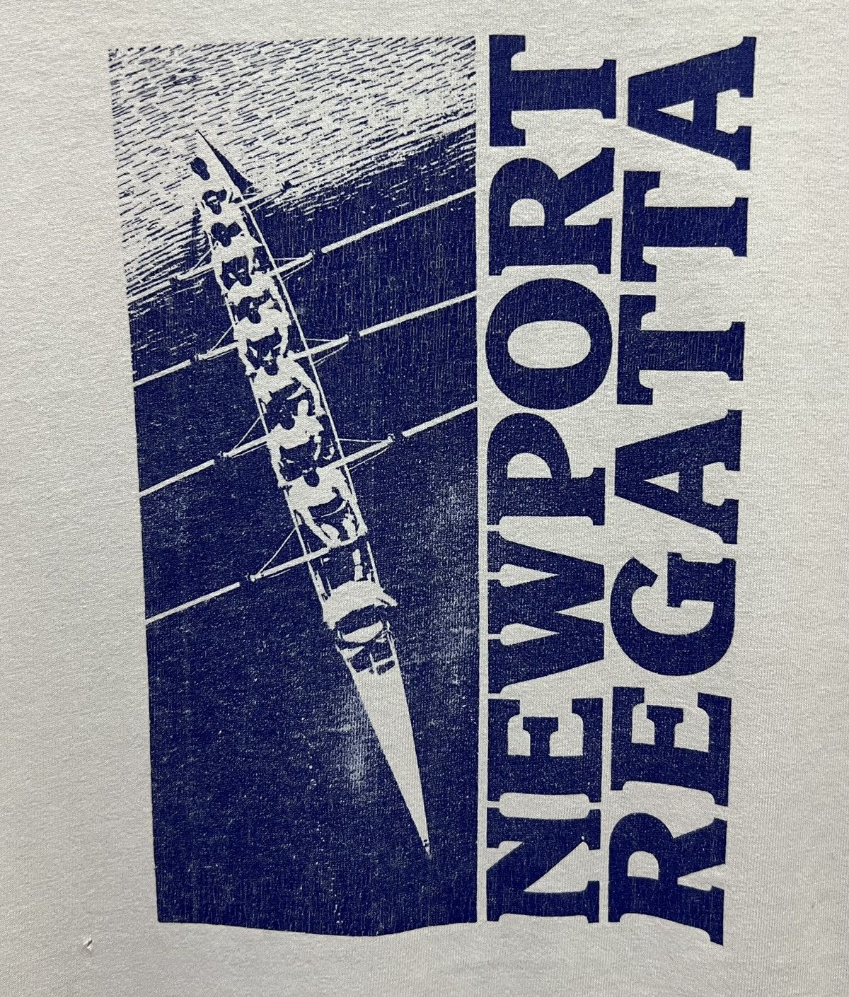 Anvil × Vintage VINTAGE ANVIL NEWPORT REGATTA 1993 MADE IN USA SWEATSHIRT Size US L / EU 52-54 / 3 - 6 Thumbnail
