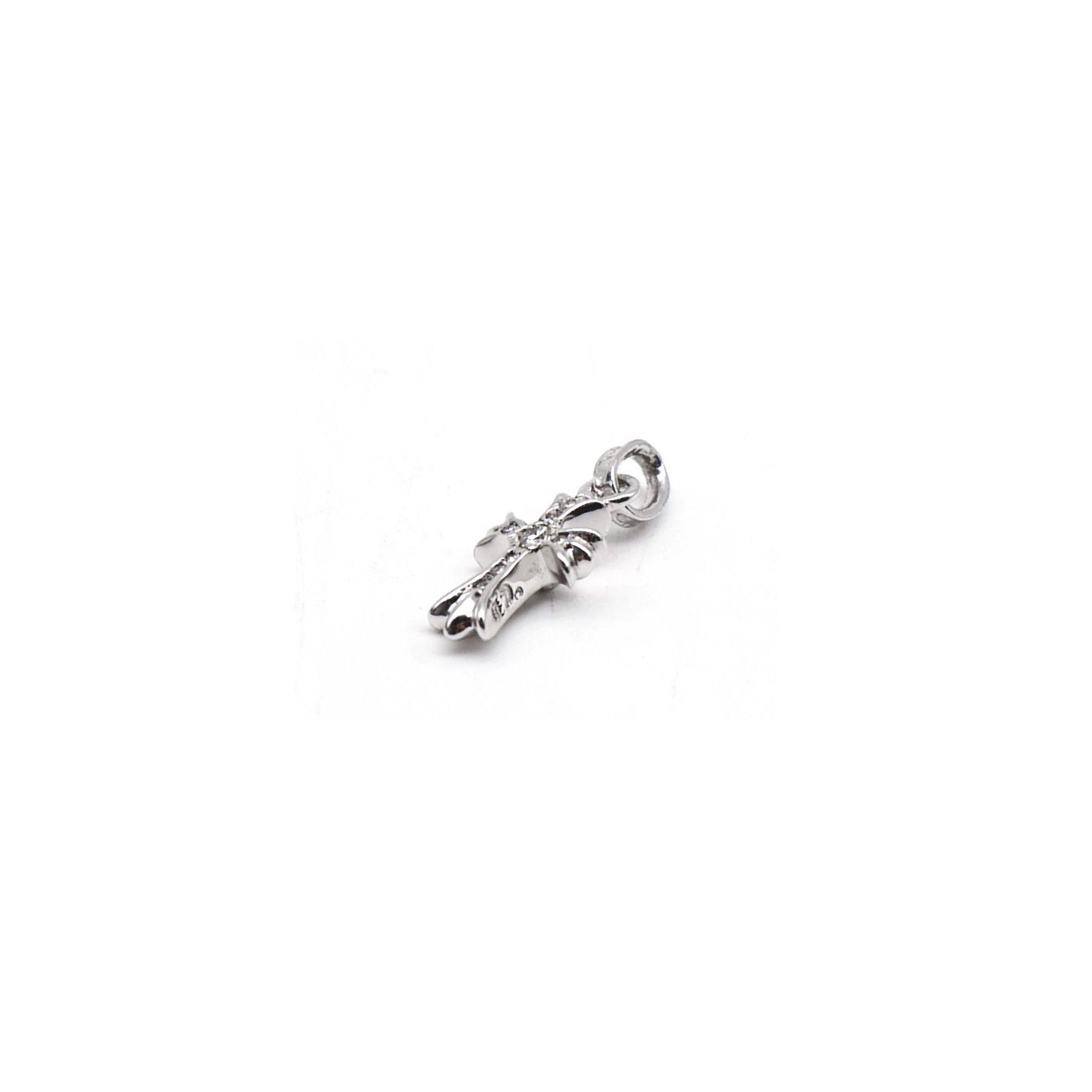 Chrome Hearts Chrome Hearts 18K Diamonds Babyfat Cross Charm Pendant Size ONE SIZE - 3 Thumbnail