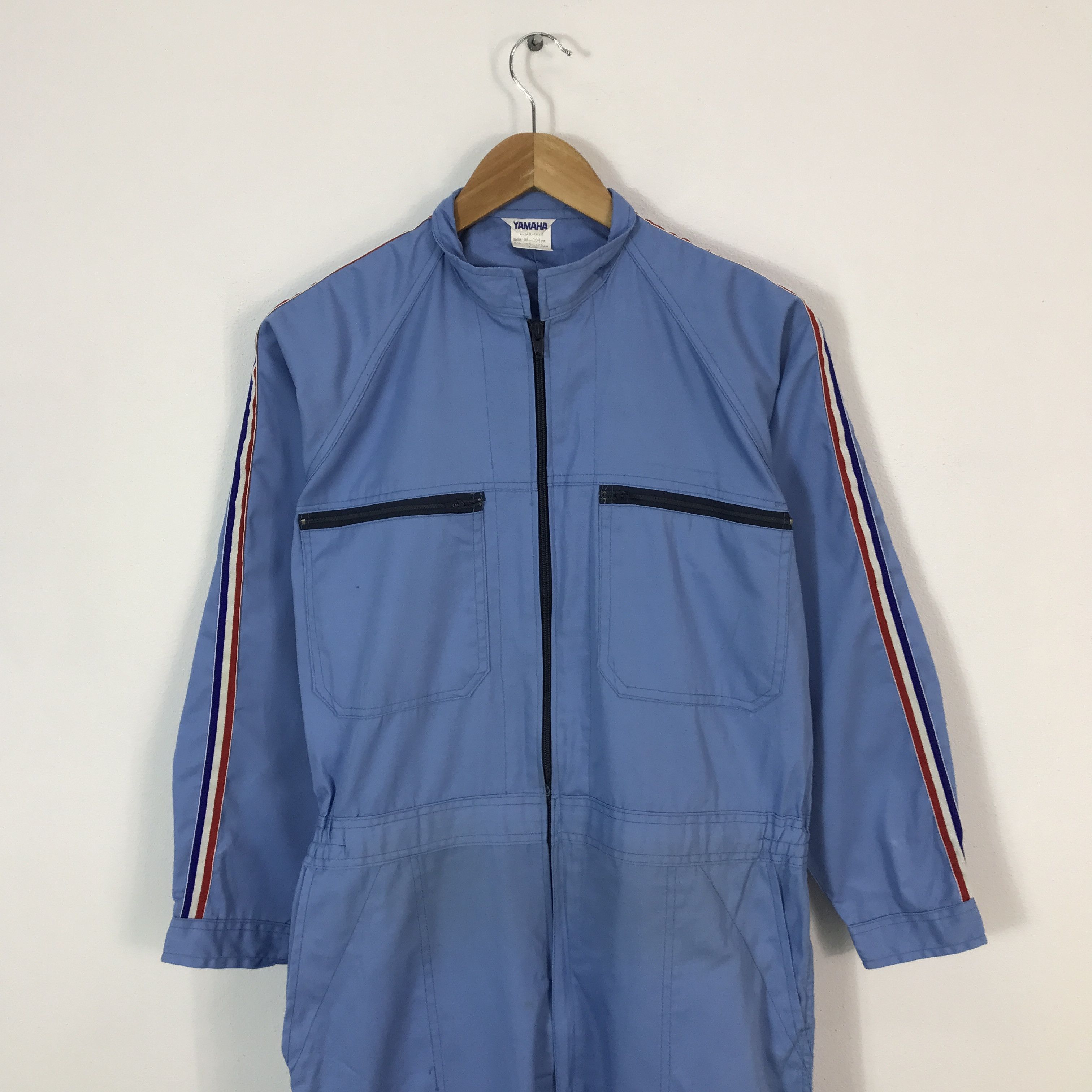 Yamaha Vtg yamaha racing coverall Jacket Size US L / EU 52-54 / 3 - 3 Thumbnail