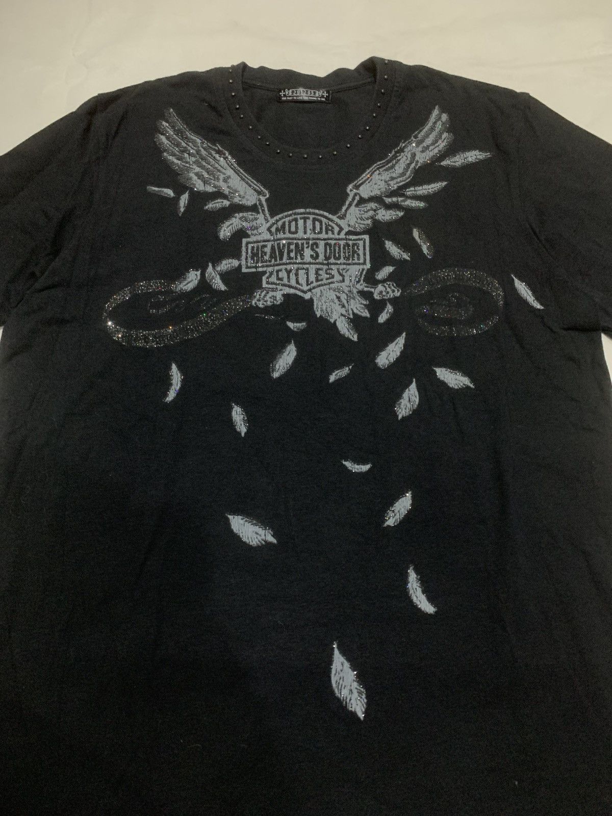14th Addiction Japanese Motor Heavens Door Cycles Tee Shirt Size US M / EU 48-50 / 2 - 2 Thumbnail