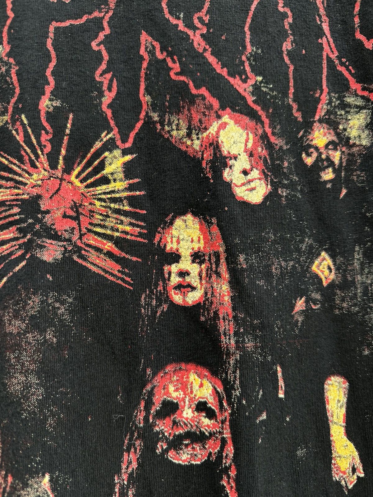 Band Tees Vintage Y2K Slipknot Promo Faded Tee Size US M / EU 48-50 / 2 - 3 Thumbnail