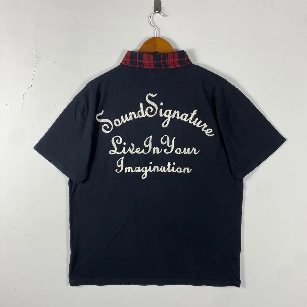 In The Attic IN THE ATTIC Week End Sound Signature Embroidery Polo Shirt Size US L / EU 52-54 / 3 - 4 Thumbnail