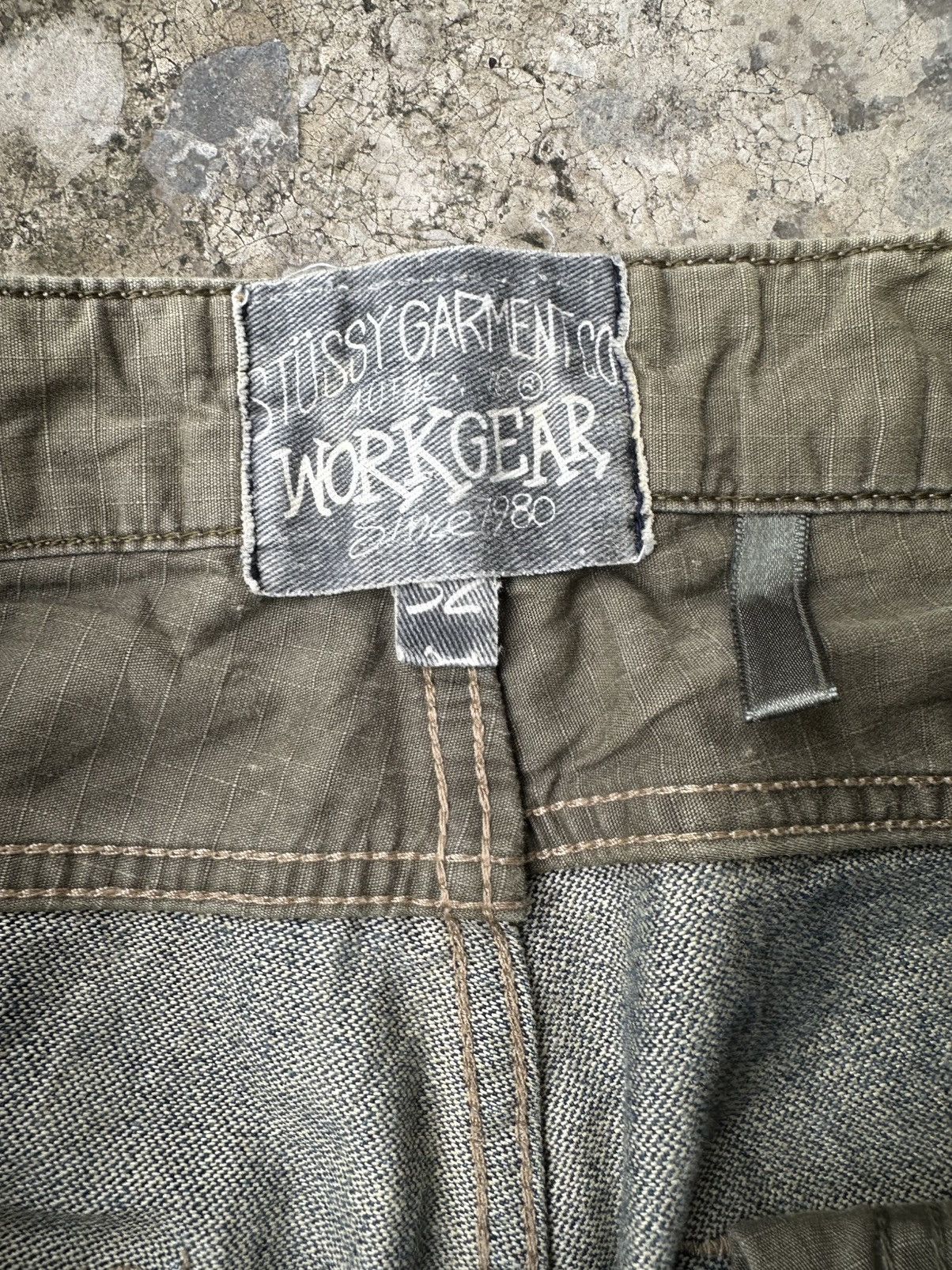 Stussy × Vintage Vintage Stussy Work Gear Jeans Size US 32 / EU 48 - 14 Thumbnail