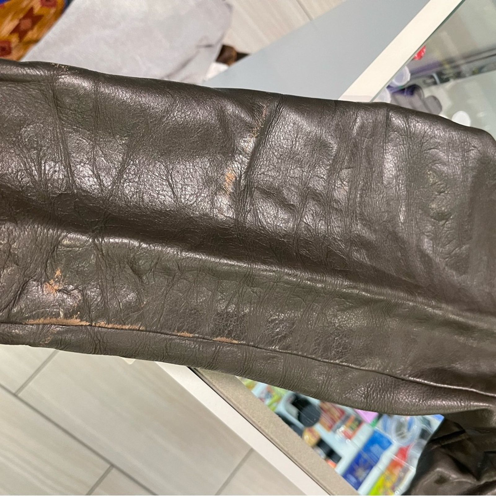 Vintage Vtg WW2 Marine Corp Cockpit Top Gun G-1 Leather Jacket Size US L / EU 52-54 / 3 - 9 Thumbnail
