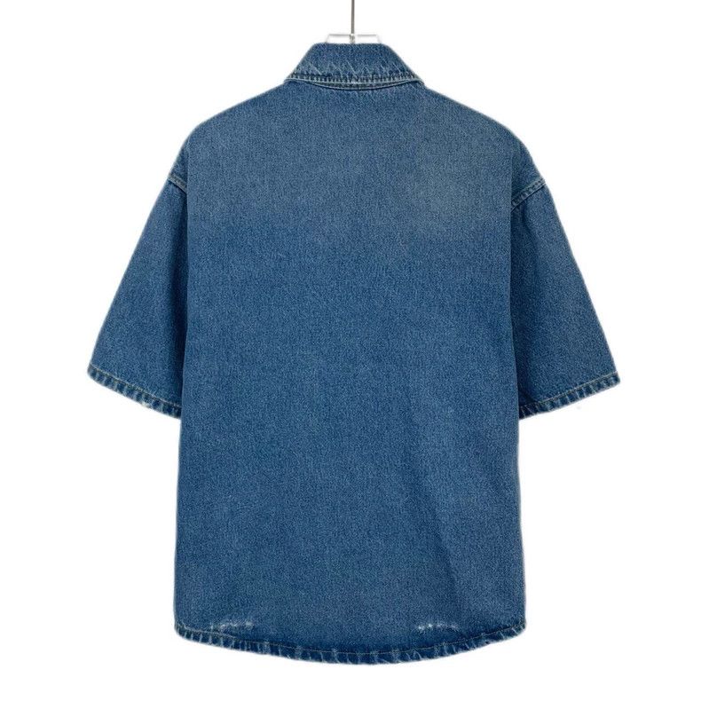 Prada Prada Size 38 Pocket logo triangle single-breasted lapel co Size US XXS / EU 40 - 2 Thumbnail