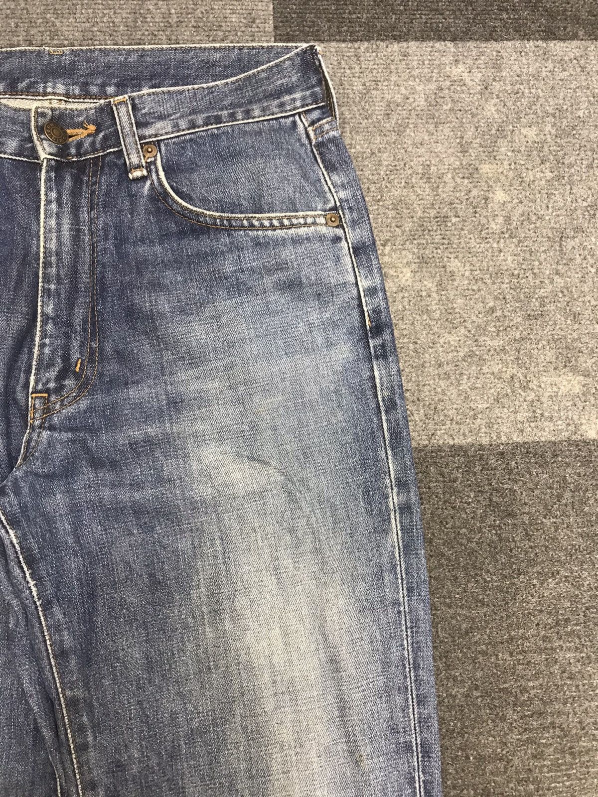 Edwin × Japanese Brand 💥MINIMALIST💥EDWIN 503 REGULAR DENIM F437 Size US 29 - 3 Thumbnail