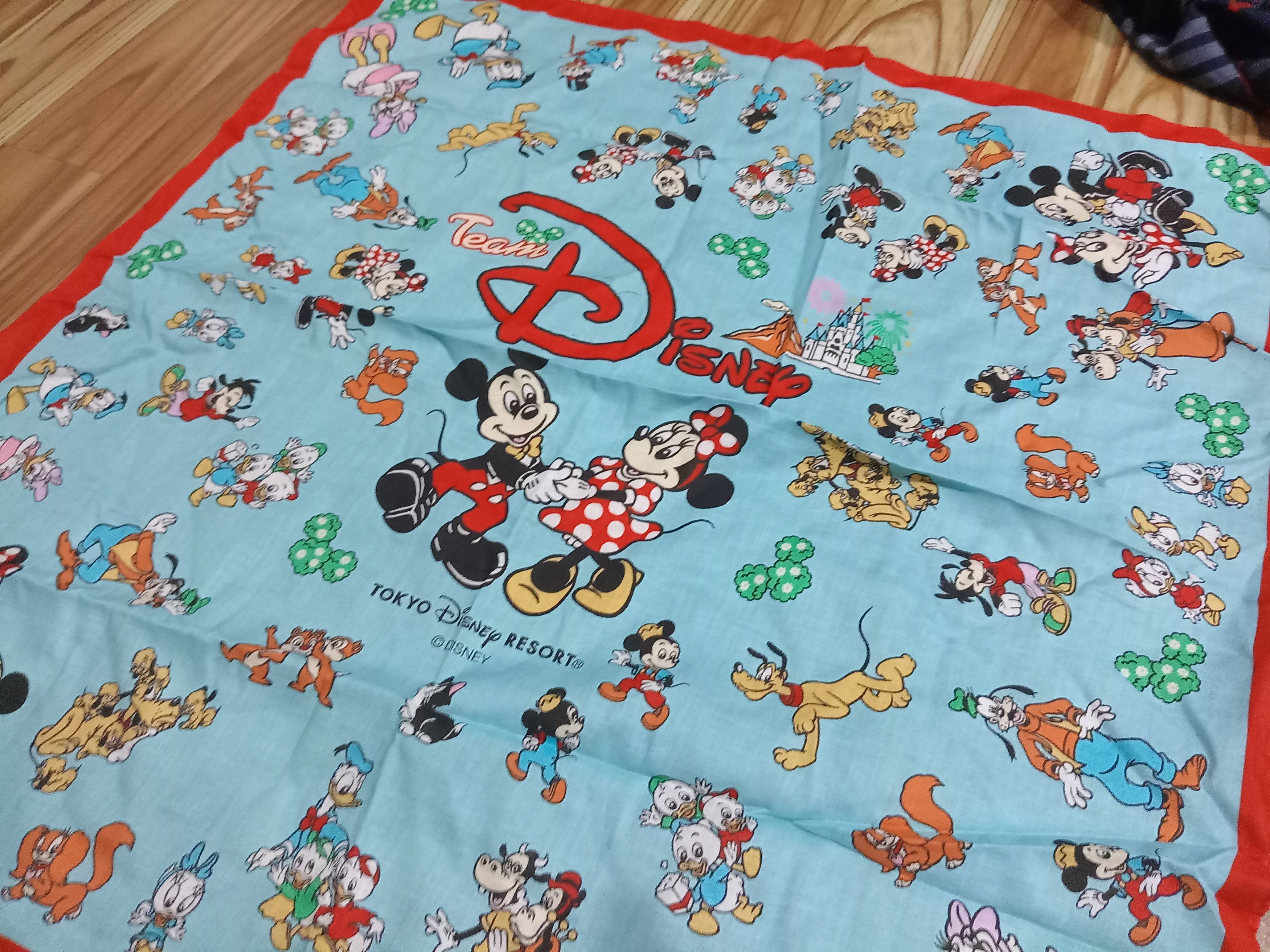 Disney × Vintage Mickey mouse handkerchief bandana Size ONE SIZE - 5 Thumbnail