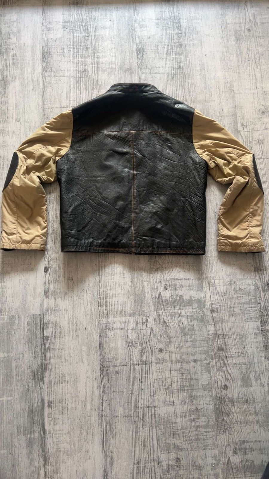 Vintage Vintage leather biker jacket Size US XL / EU 56 / 4 - 2 Thumbnail