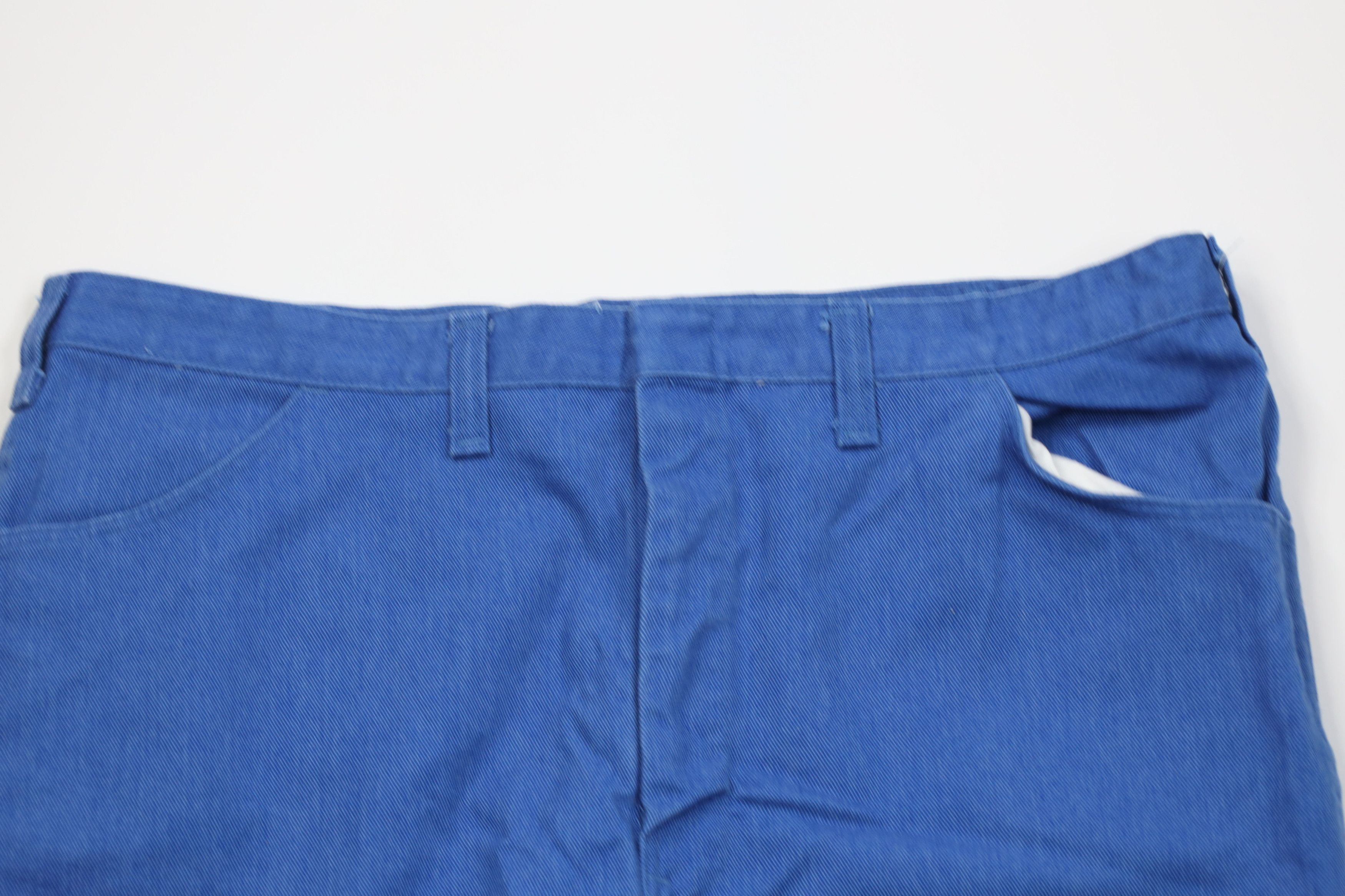 Dickies Vintage 60s 70s Dickies Bell Bottoms Denim Jeans Blue USA Size US 40 / EU 56 - 2 Thumbnail