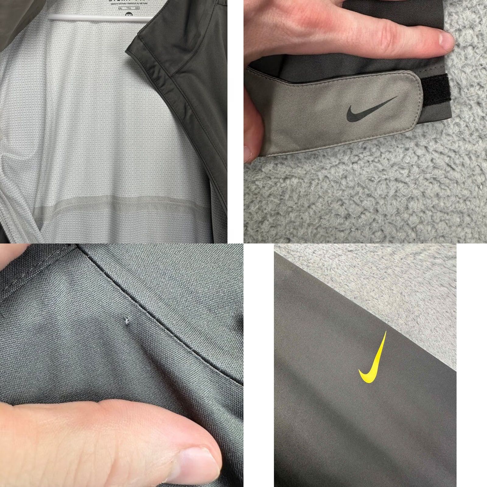 Nike Nike Golf Jacket Mens 2XL Storm-Fit 5 Grey Full Zip Windbreaker Water Resistant Size US XXL / EU 58 / 5 - 8 Thumbnail