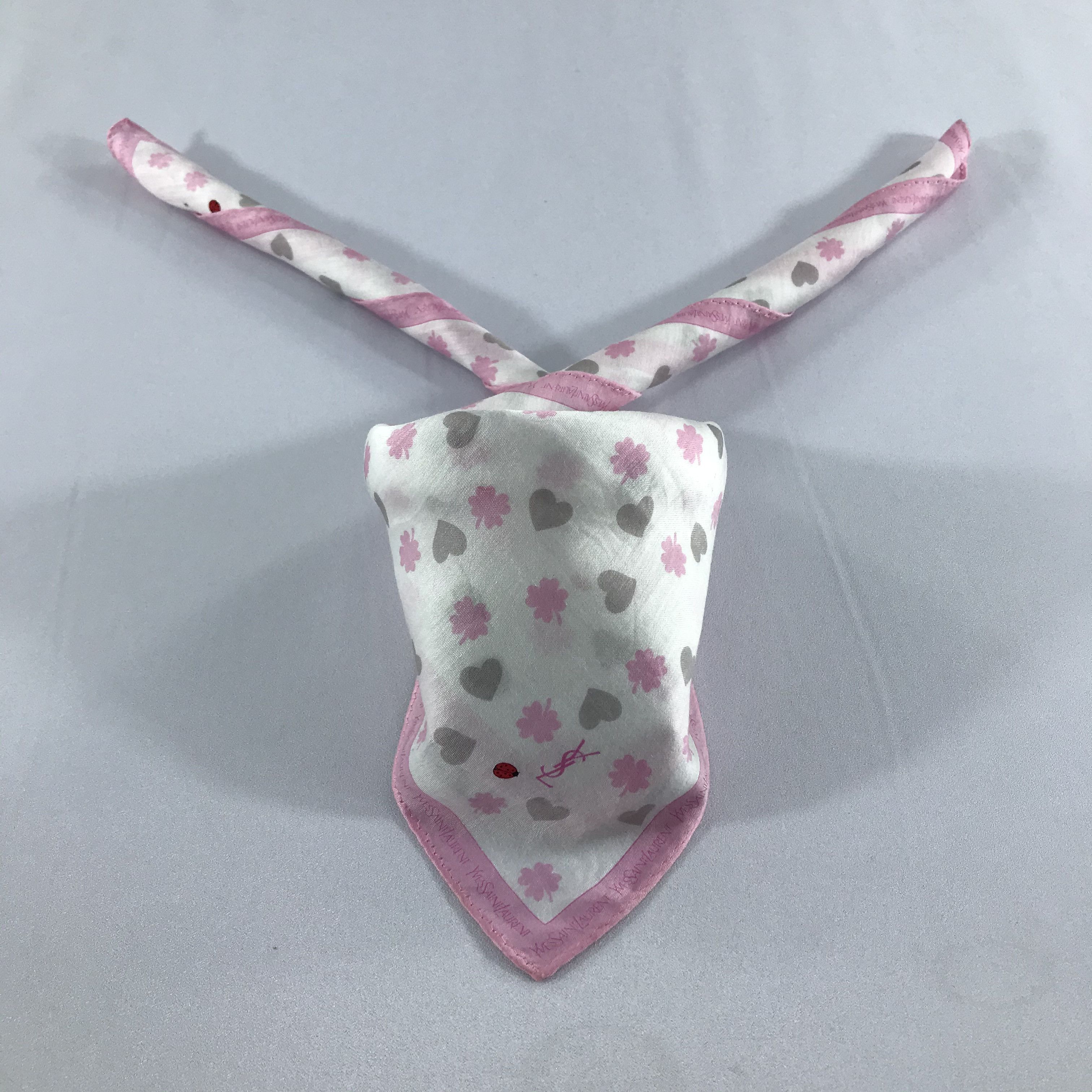 Yves Saint Laurent Yves Saint Laurent Handkerchief Neckerchief Bandana H742 Size ONE SIZE - 1 Thumbnail