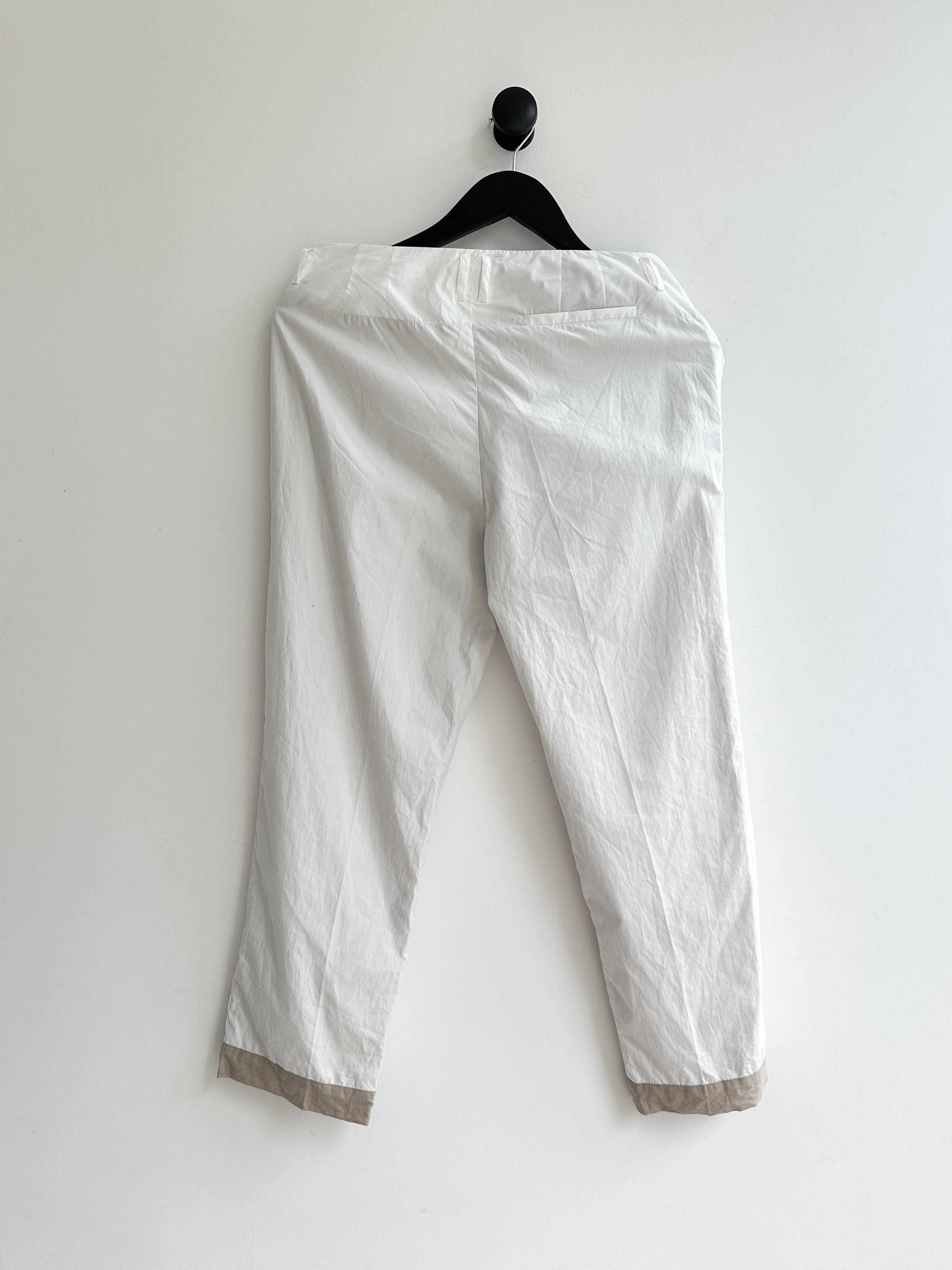 Jil Sander Jil Sander White Dress Trousers Pants Size 29" - 2 Thumbnail