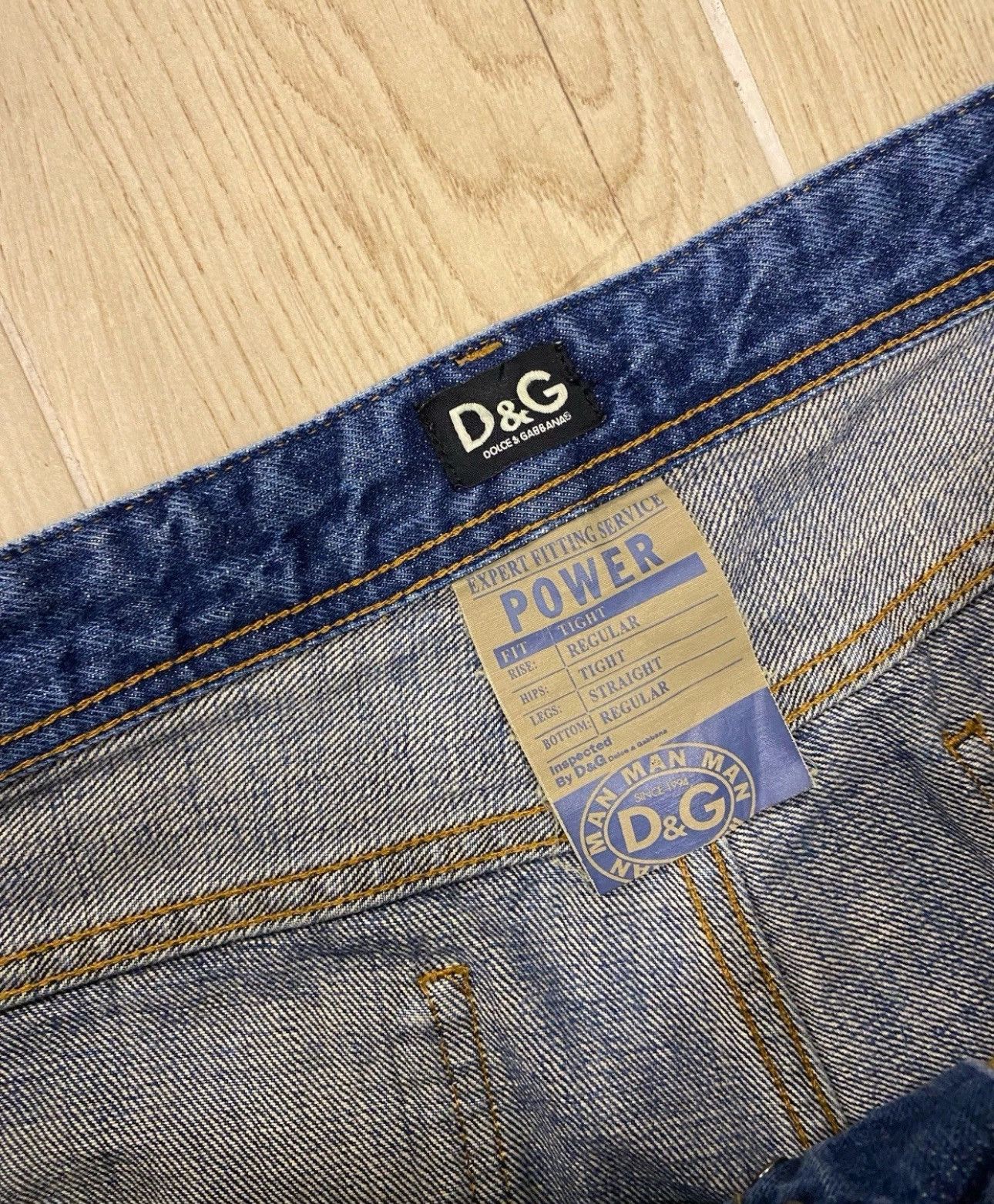 Dolce & Gabbana Vintage Dolce & Gabanna Power Jeans Tight Fit Y2K Style Size US 34 / EU 50 - 5 Thumbnail