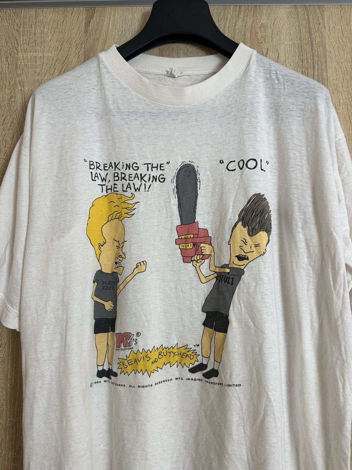 Mtv 🔥 Beavis And Butthead 1994 MTV Chicks Are Cool Rare T Shirt Size US M / EU 48-50 / 2 - 2 Thumbnail