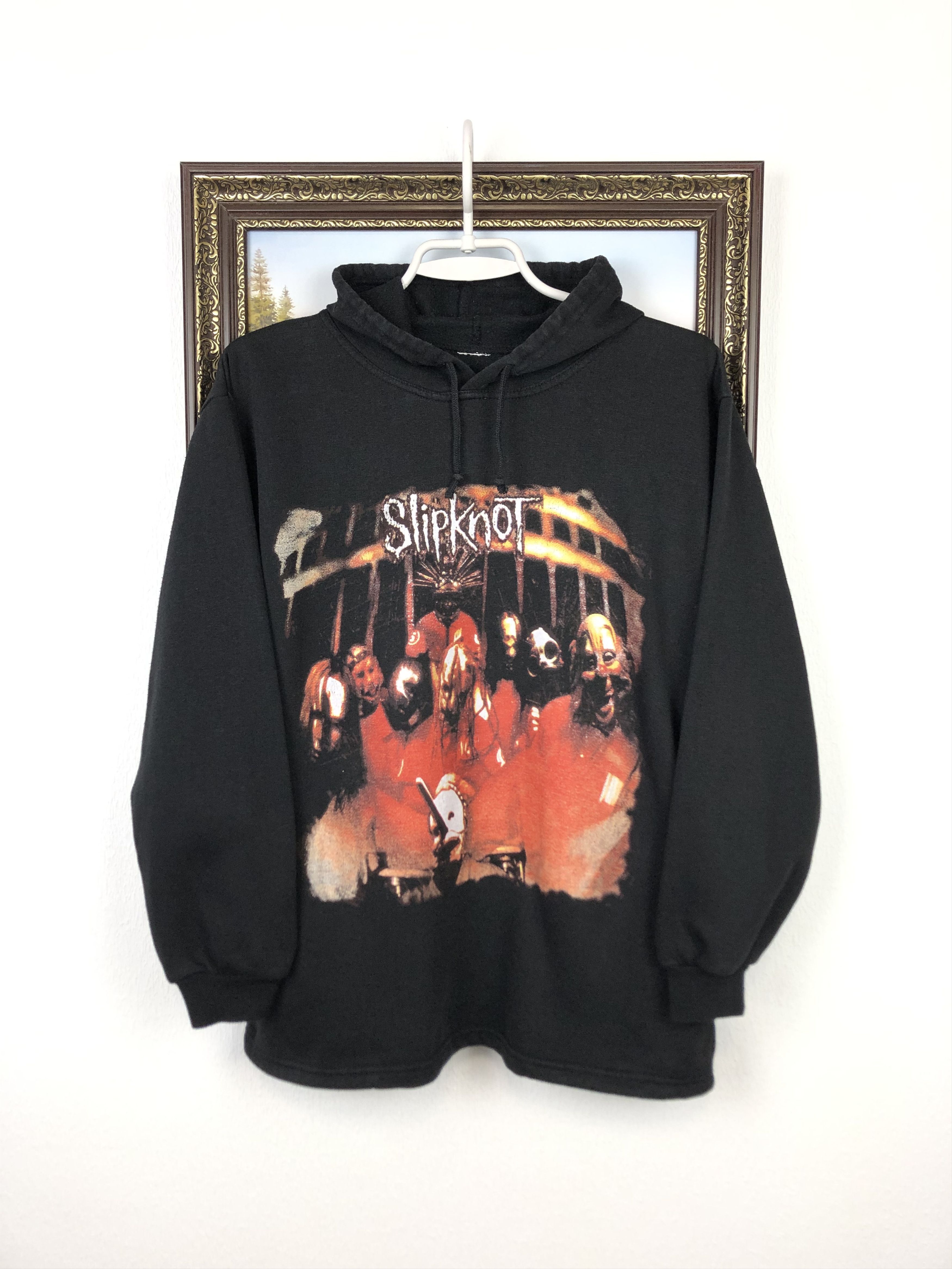 Vintage Slipknot Hoodie Over Print Women Big Logo Jacket