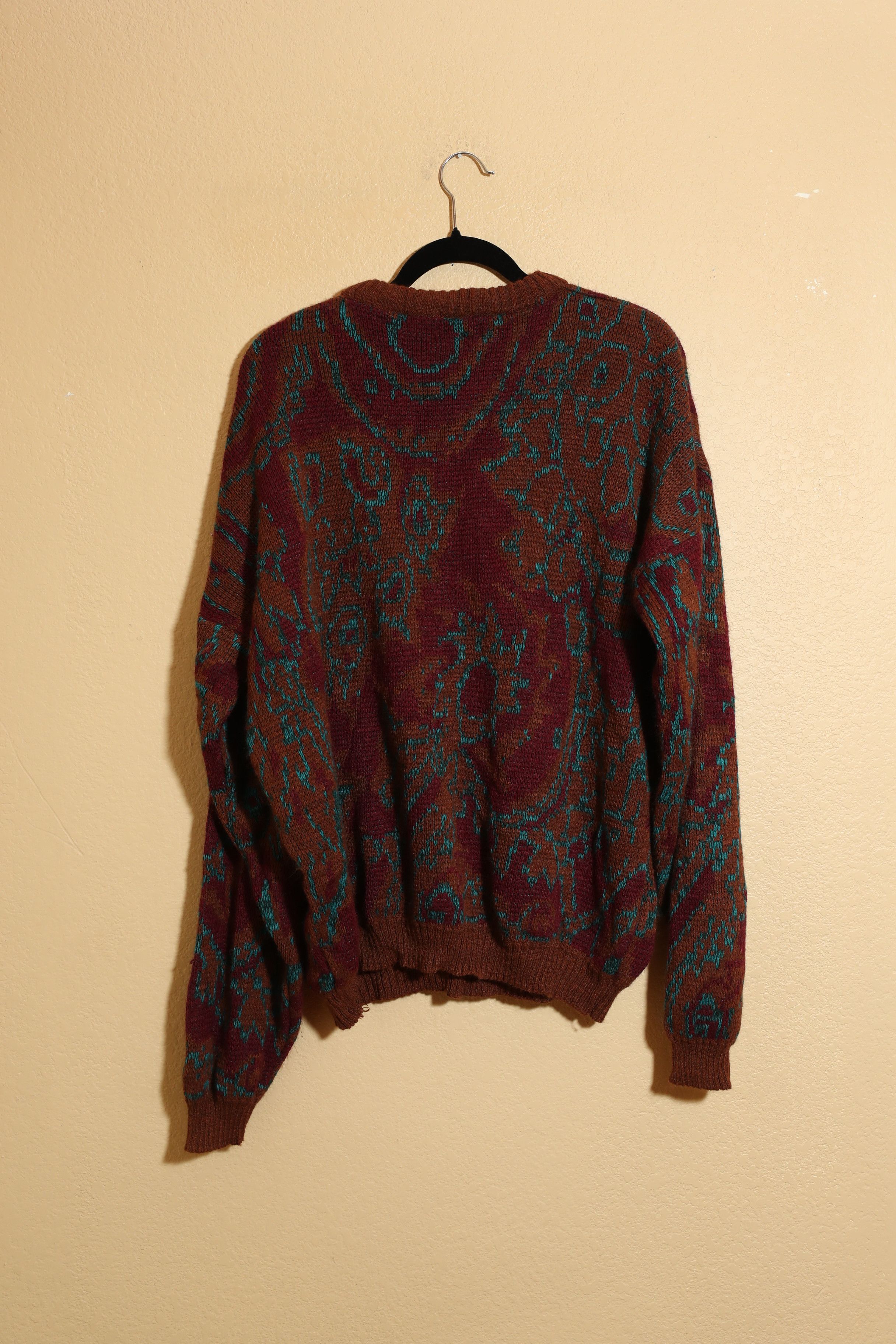 Other Whitefish Bay Vintage Psychedelic Sweater (XL) Size US XL / EU 56 / 4 - 2 Thumbnail