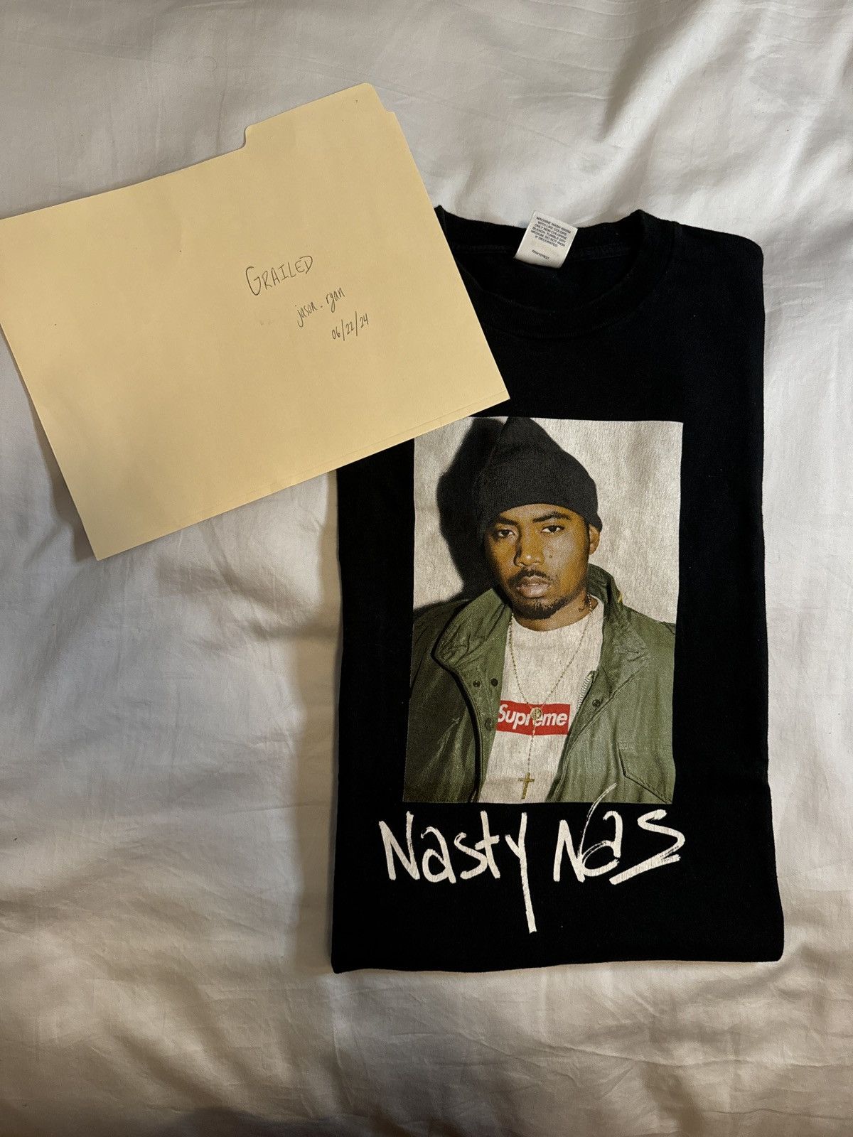 Supreme Supreme Nas Tee | Grailed