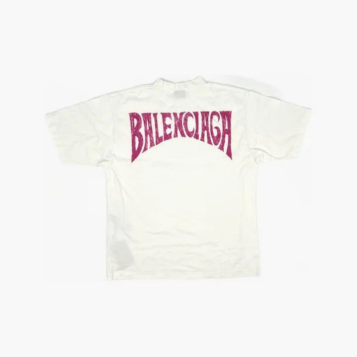 Balenciaga Balenciaga Balenciaga Logo Print Short Sleeve TShirt -2507 Size US M / EU 48-50 / 2 - 3 Thumbnail