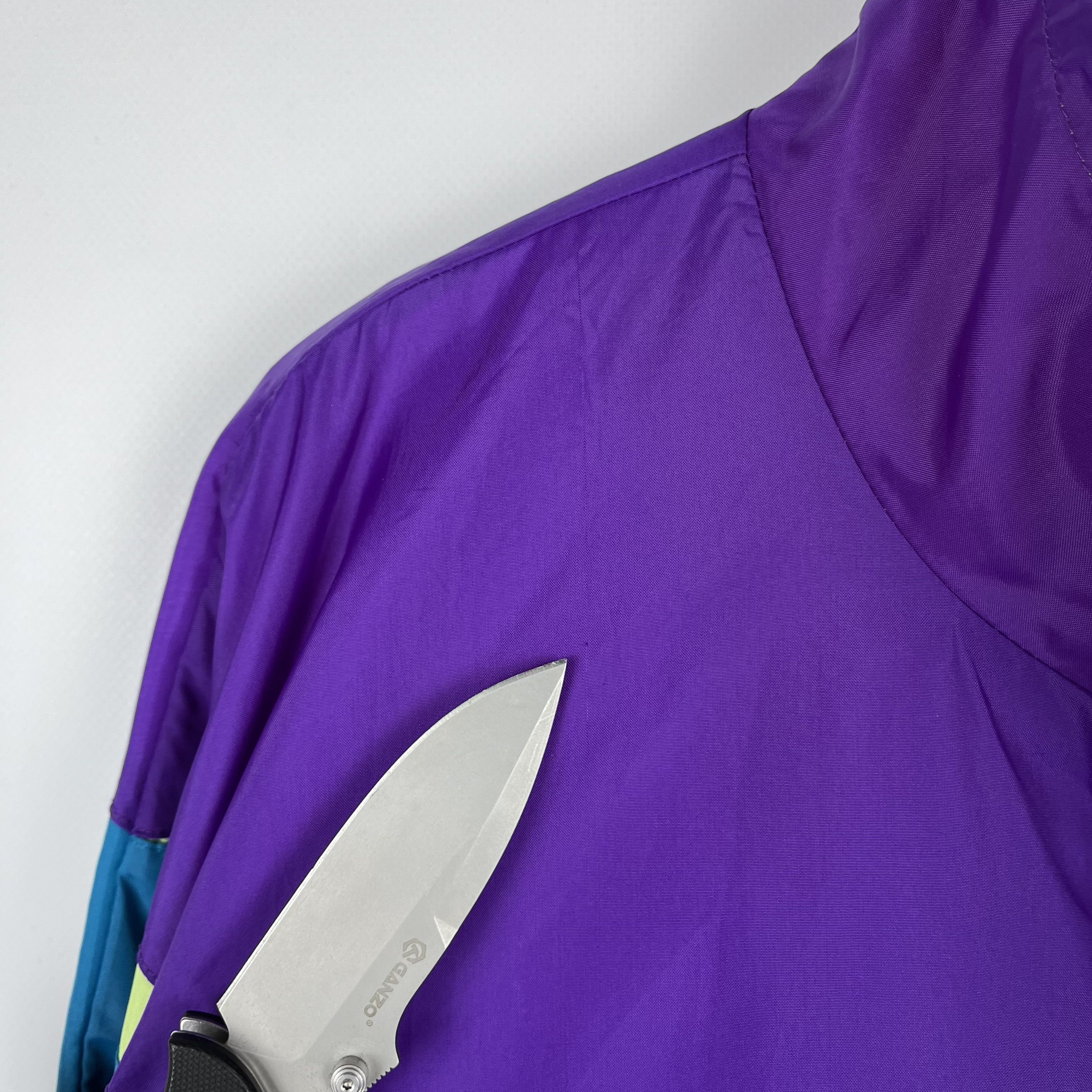 Nike Vintage Nike Multicolour Nylon Light Track Jacket 90’s Size US XXL / EU 58 / 5 - 18 Thumbnail