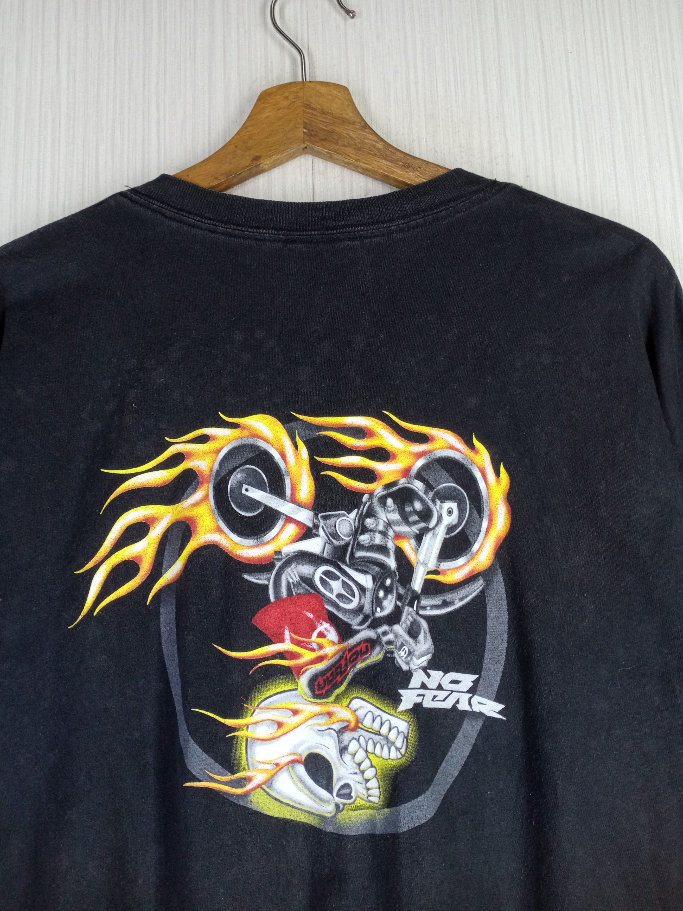 No Fear Rare Vintage No Fear Tshirt Size US L / EU 52-54 / 3 - 1 Thumbnail