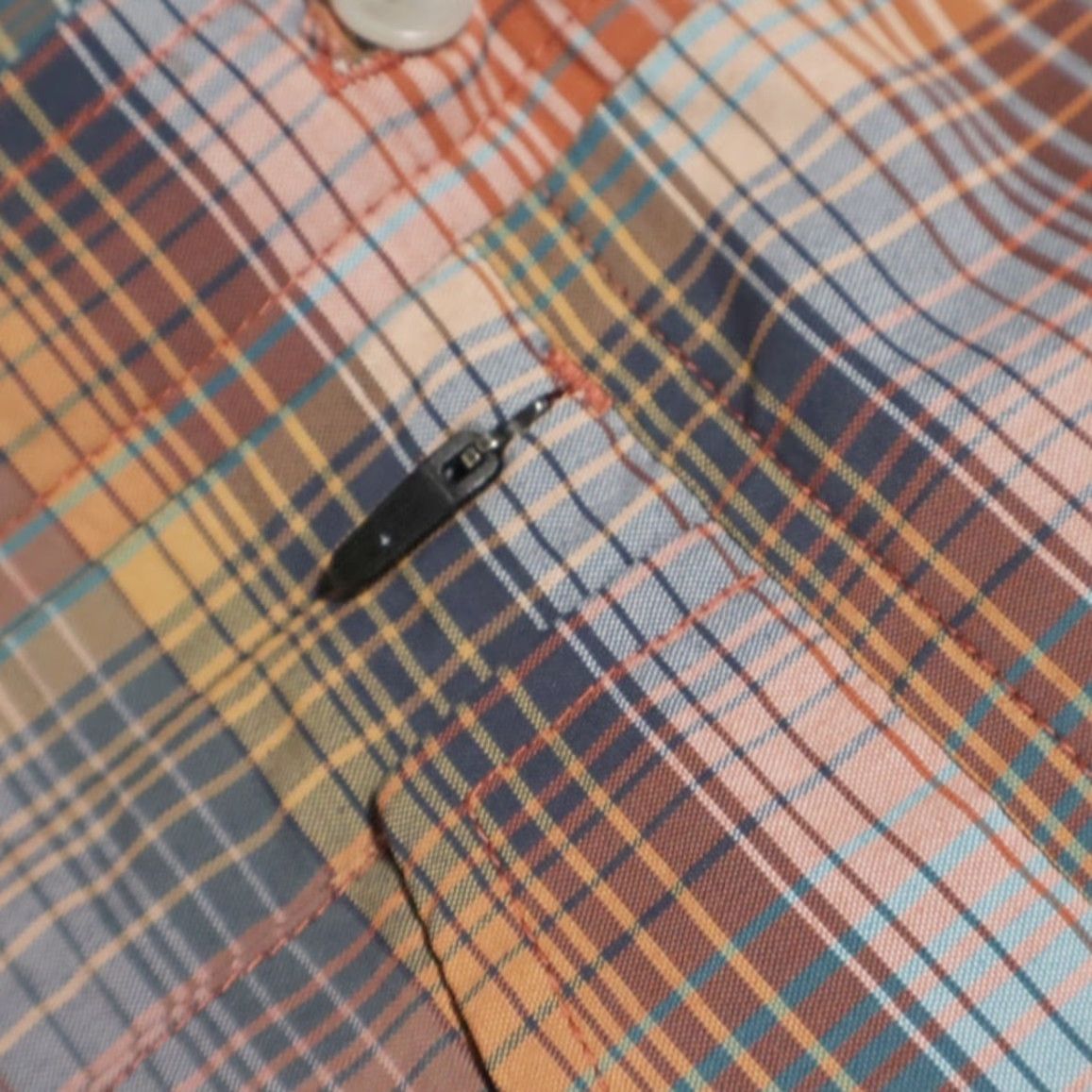 Vintage LL Bean Hiking Polyester Plaid Button Up Shirt Red Men's XL Size US XL / EU 56 / 4 - 7 Thumbnail