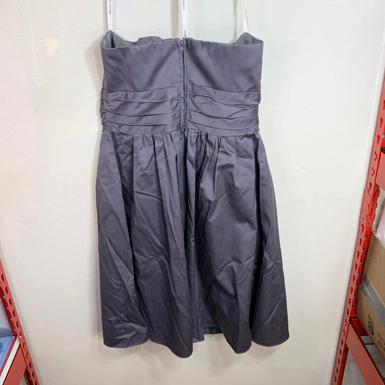 Other David’s Bridal grey dress Size 8 Size M / US 6-8 / IT 42-44 - 7 Thumbnail