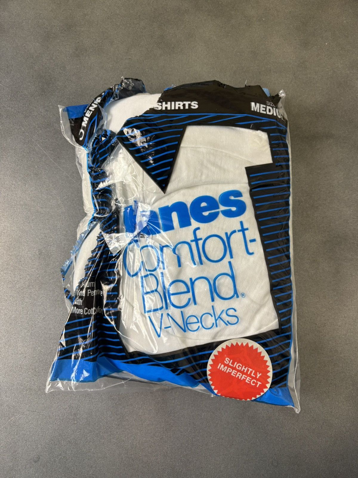 Hanes 1986 Deadstock Vintage Hanes V-Neck Tees Made in USA 3 Pack Size US M / EU 48-50 / 2 - 1 Thumbnail